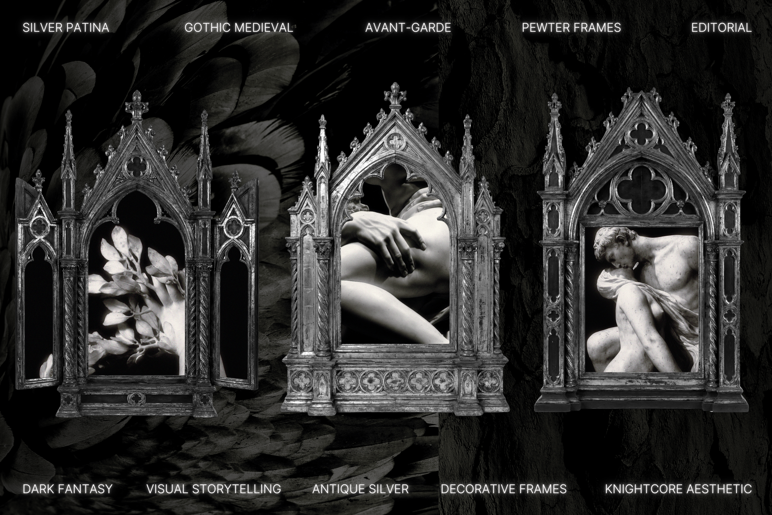Gothic Medieval Frames 4