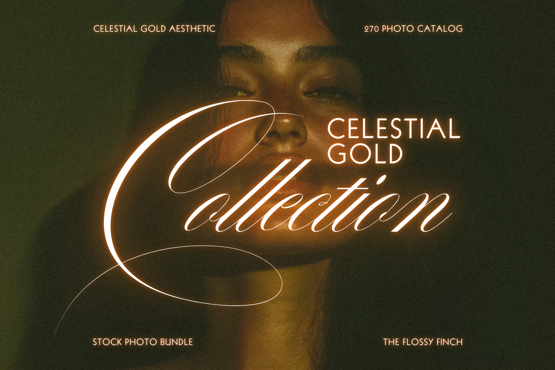 Celestial Gold Stock Photo Bundle 11