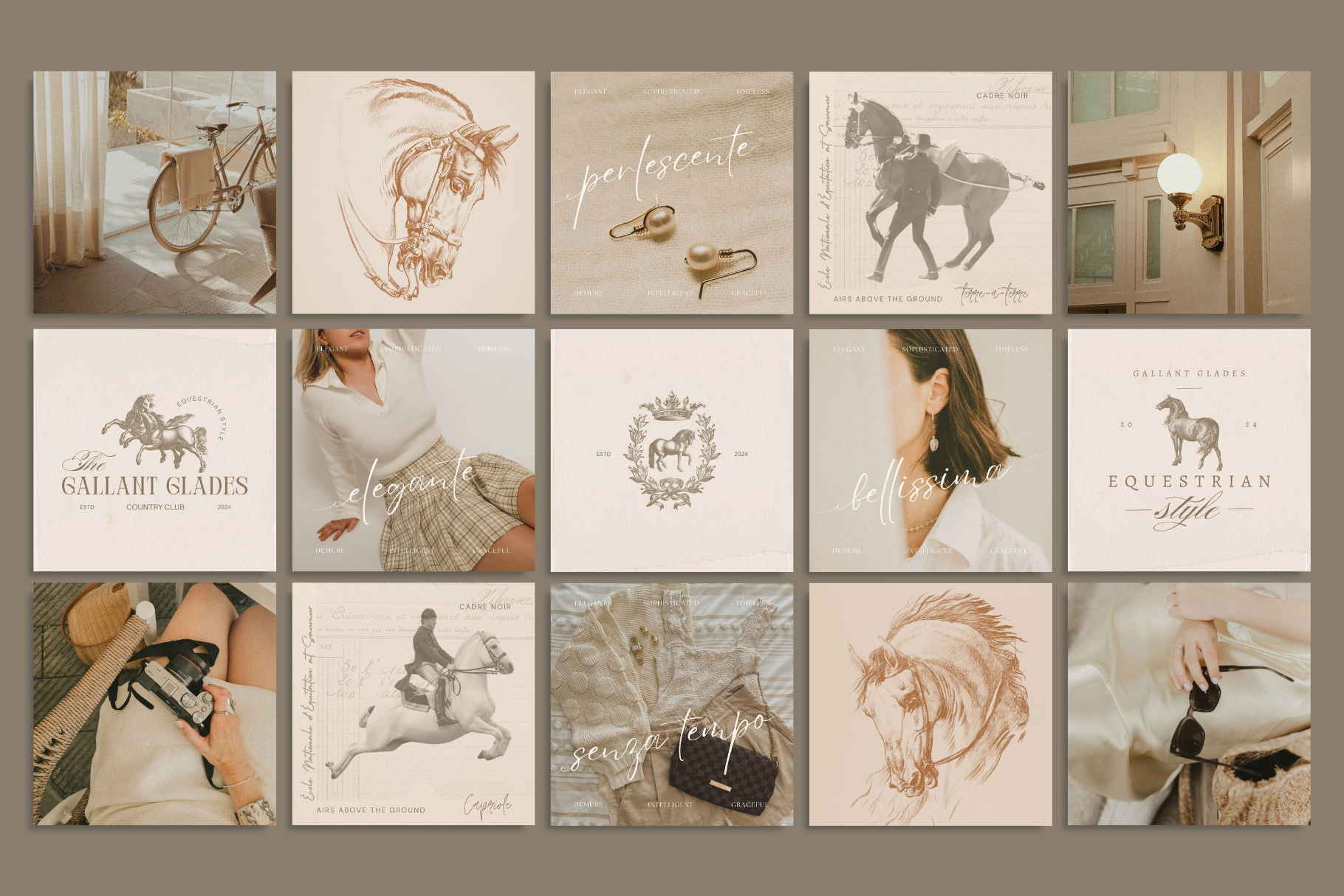 The Antiquarian Canva Template Bundle 12