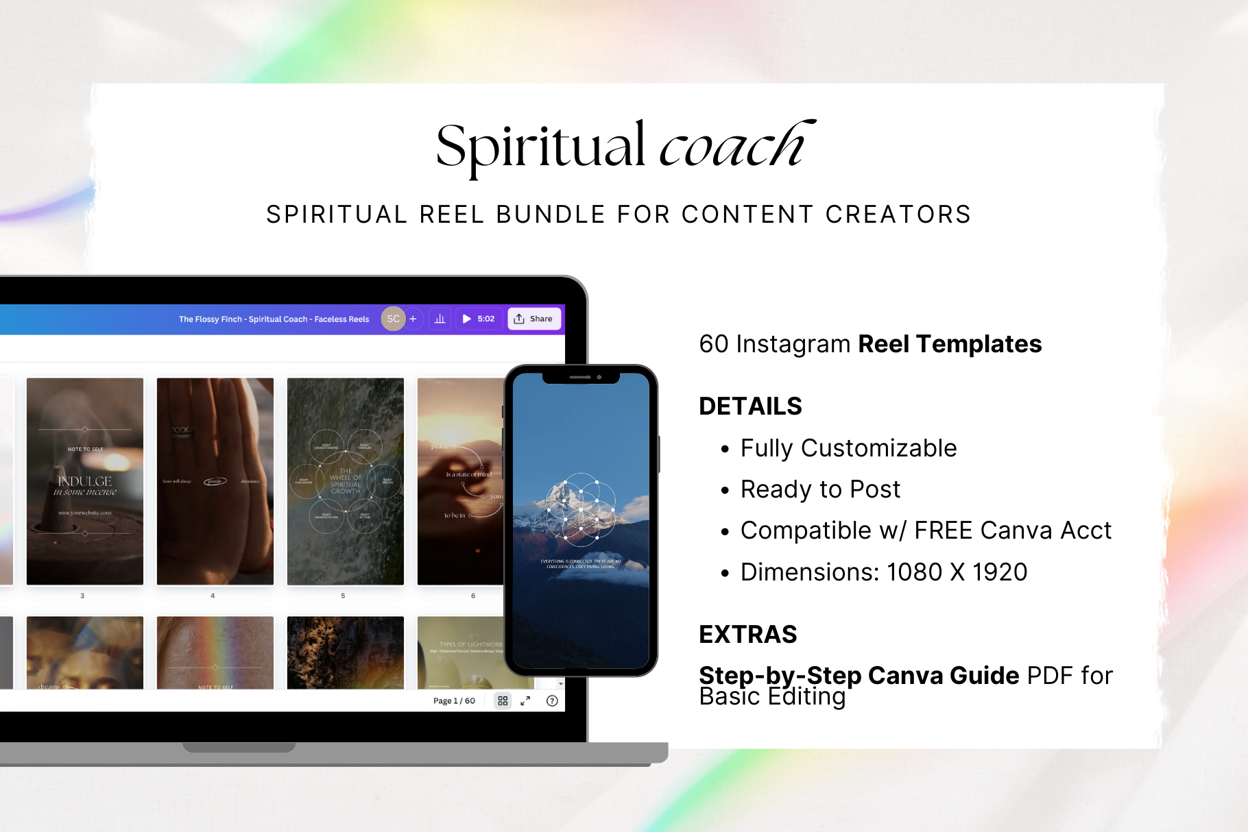 Spiritual Coach Reels Template Bundle 2