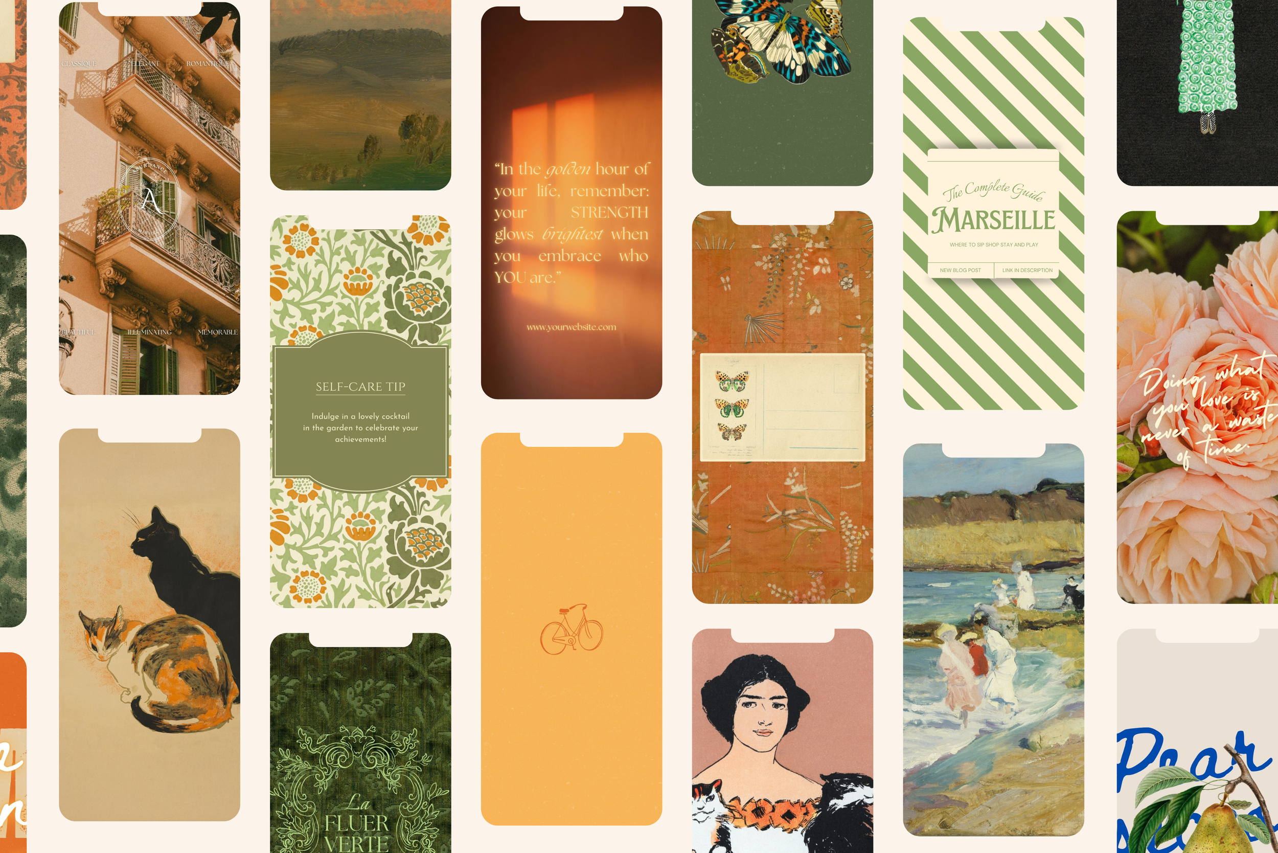 The Traveler Canva Template Bundle 15