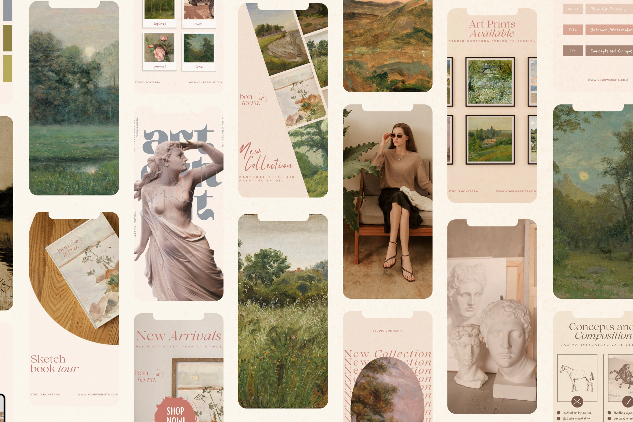 The Artist Canva Social Media Template Bundle 8