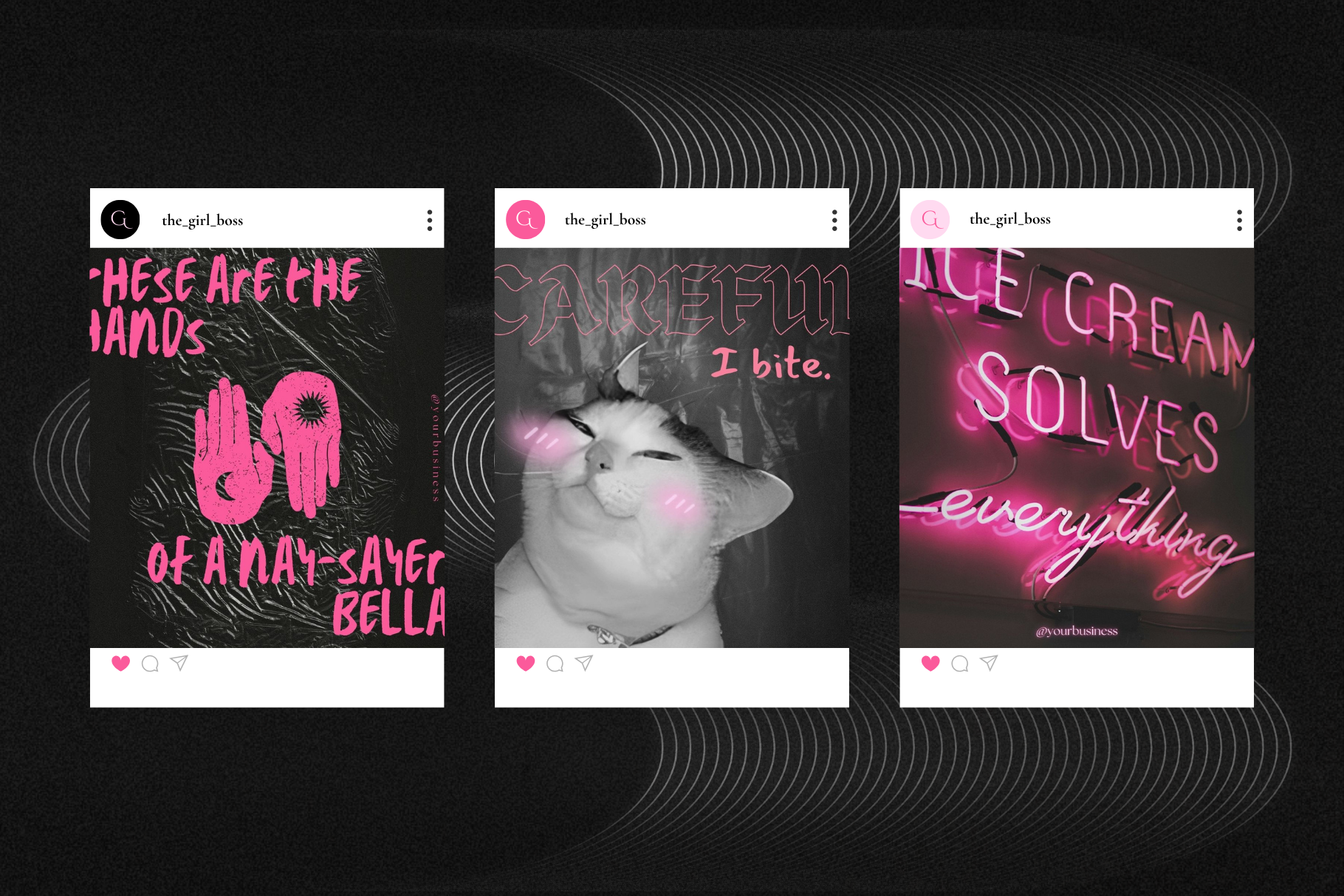 Girl Boss Canva Template Bundle 9
