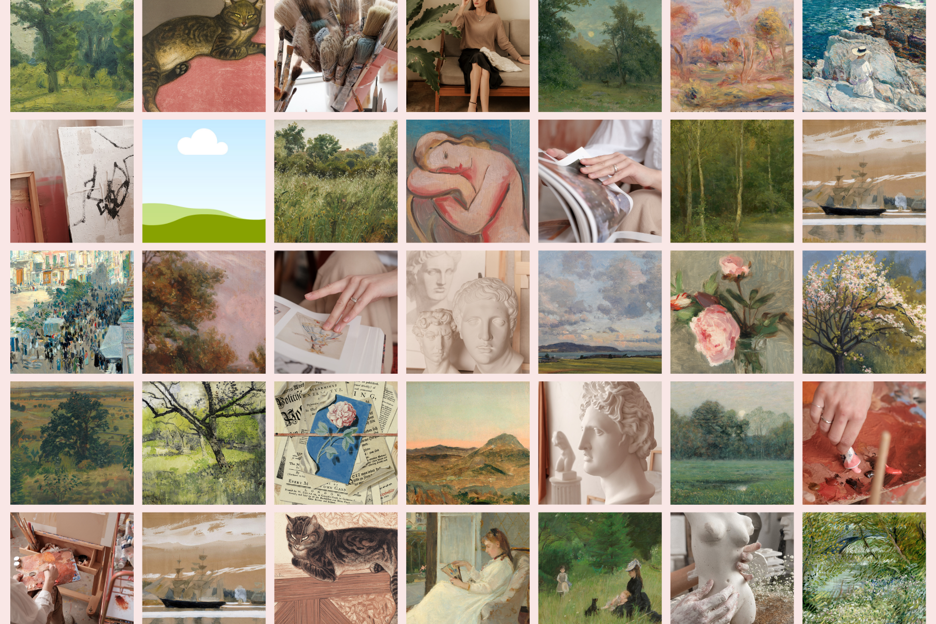 The Artist Stock Photo Bundle 10