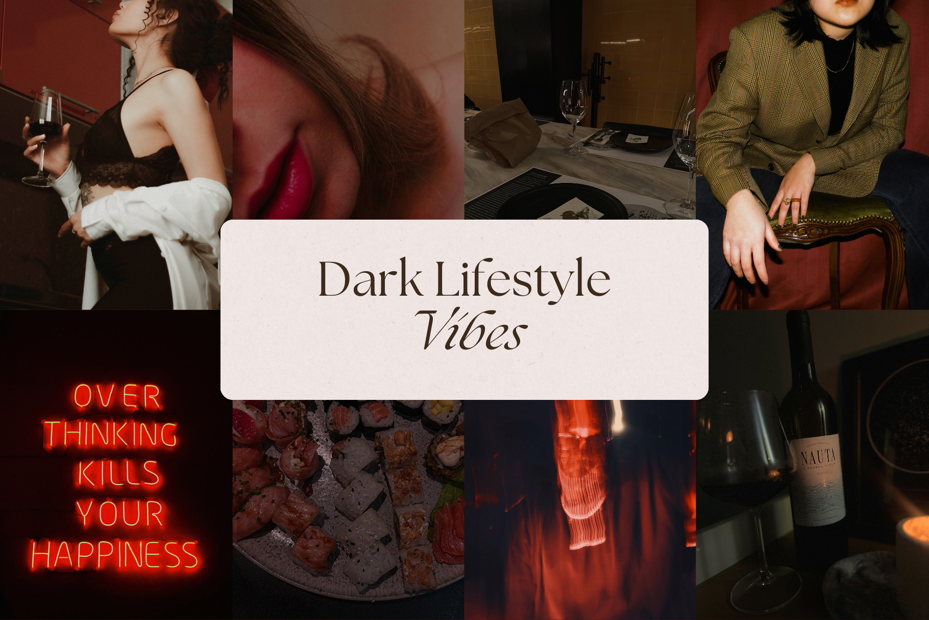 Dark Glamour Stock Photo Bundle 9