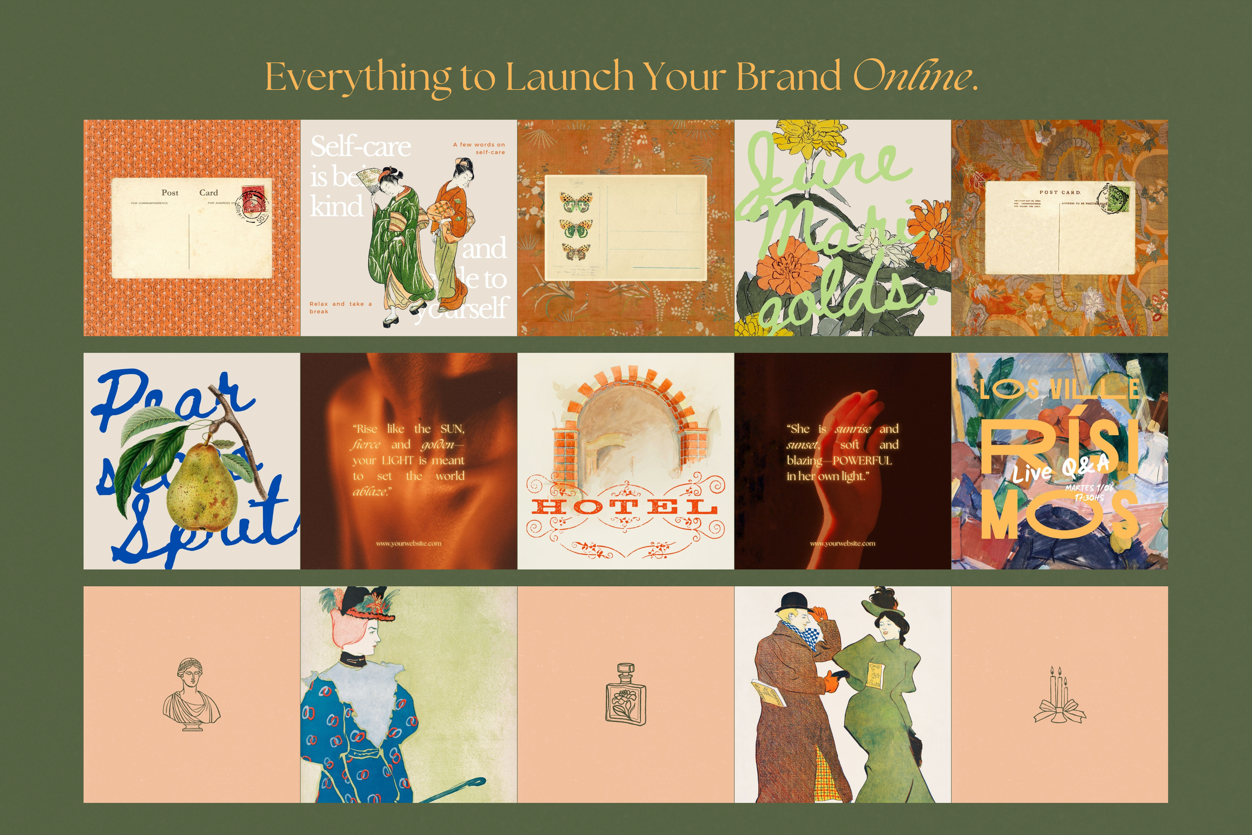 The Traveler Canva Template Bundle 16