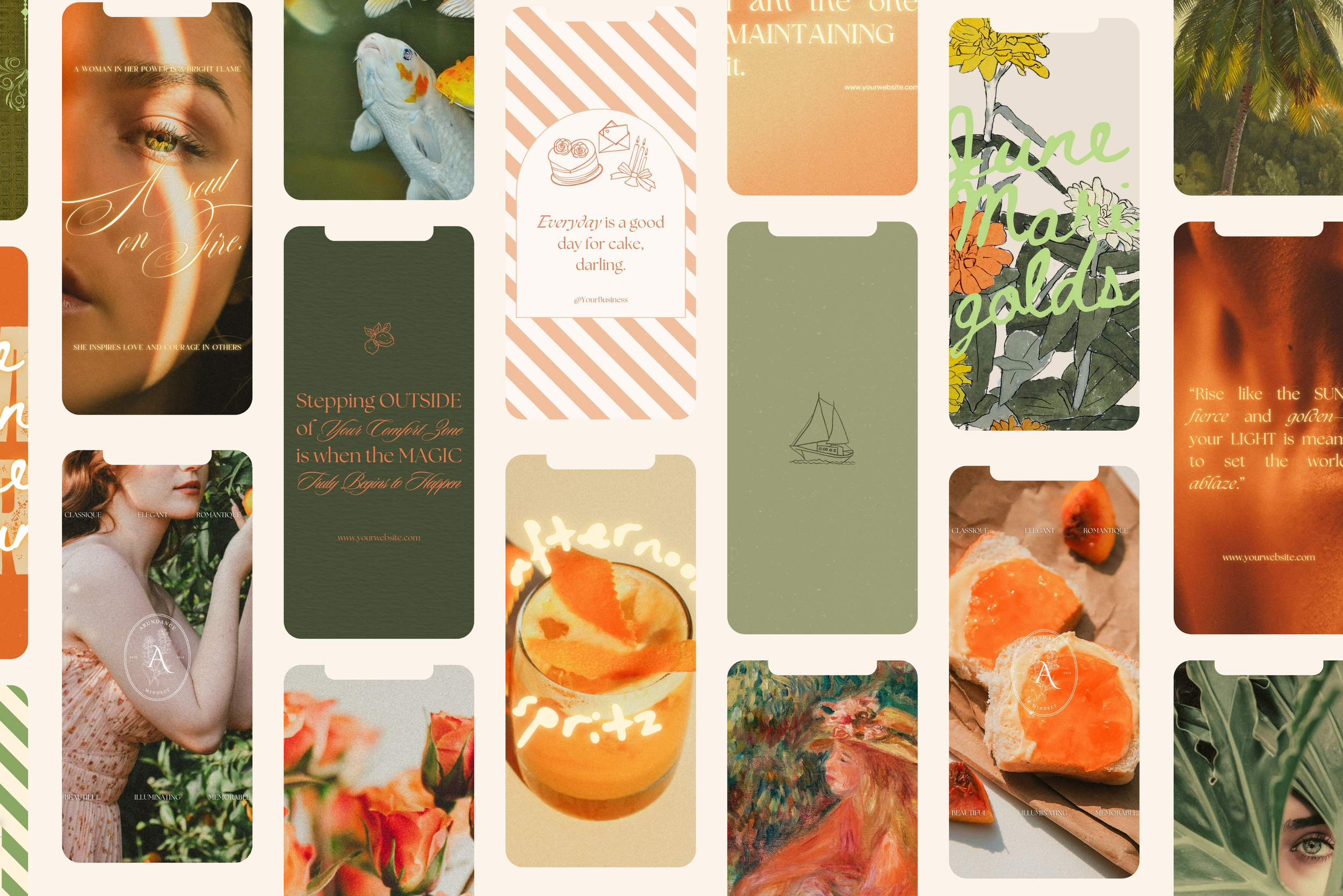 The Traveler Canva Template Bundle 14
