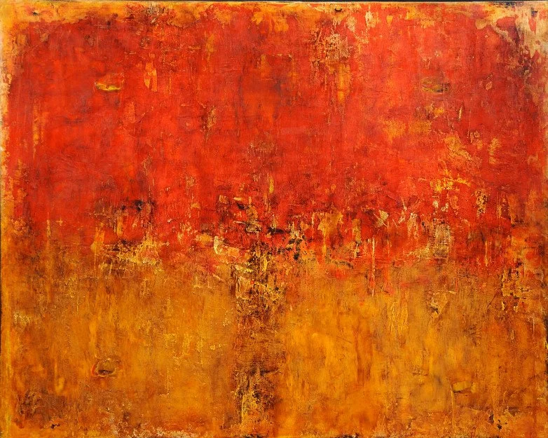 Gia Gugushvili, "Untitled", oil on paper, 80 x 100 cm.