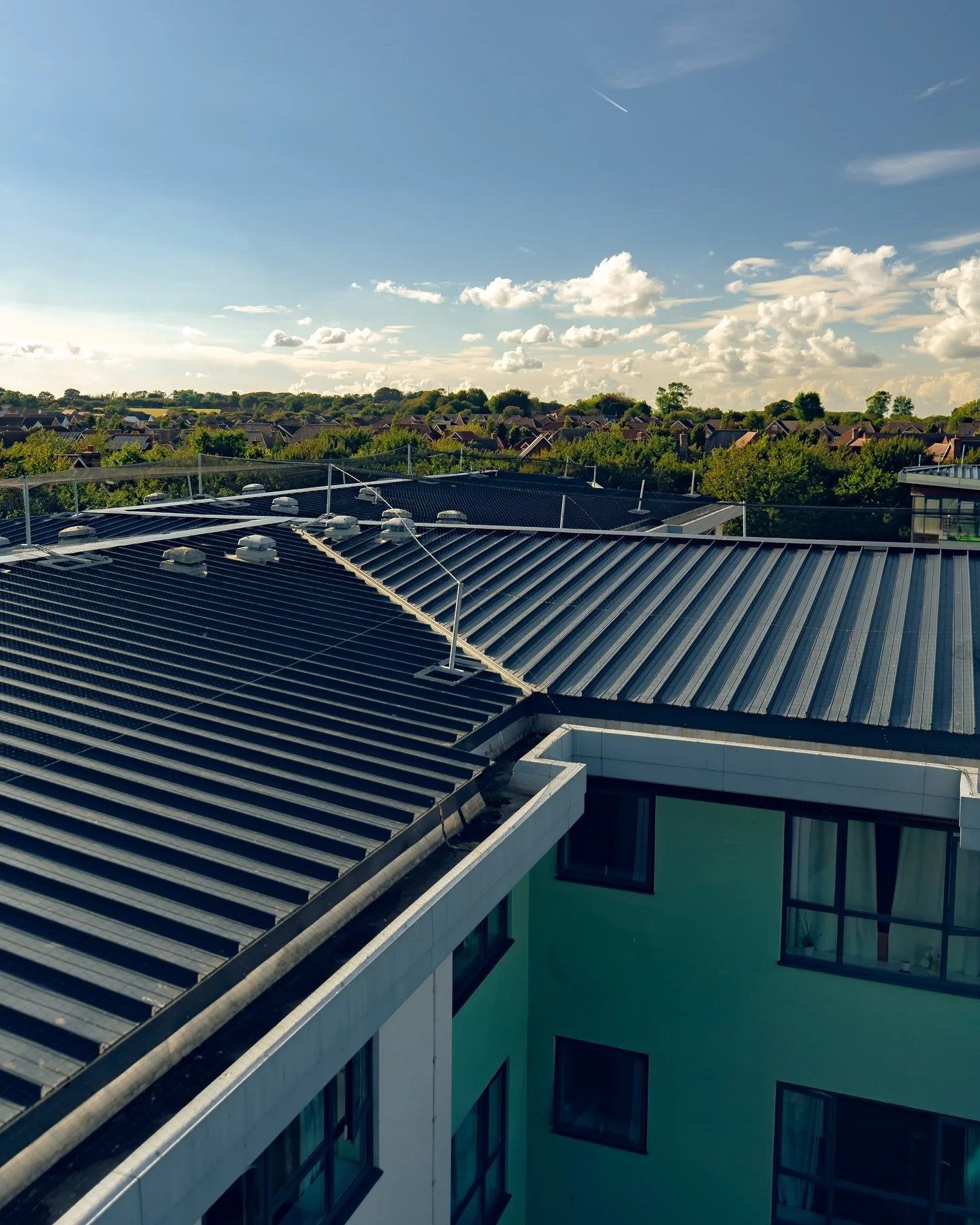 Almost there 🙌 

After weeks of hard work, long days, and plenty of learning, we&rsquo;re down to the very last net on our first big roof netting project. 🏗️✨

It&rsquo;s been a journey&mdash;challenging, rewarding, and one we&rsquo;ll never forget