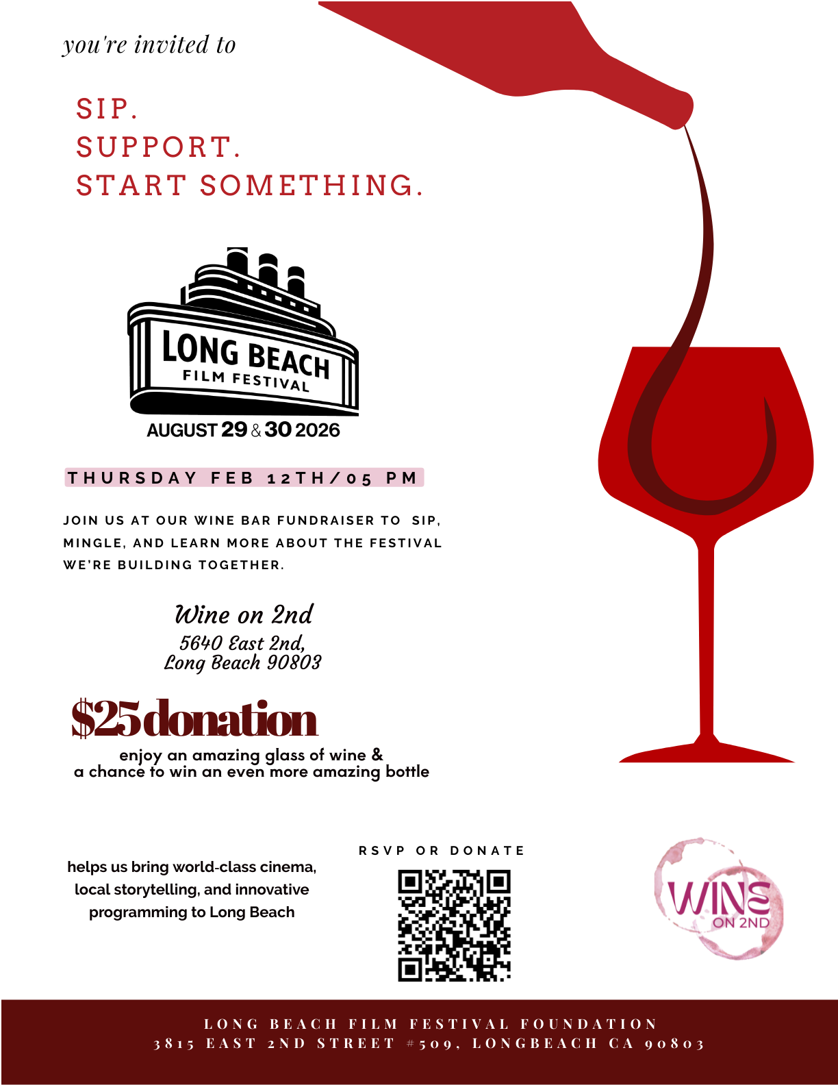 Long Beach Film Festival Fundraiser