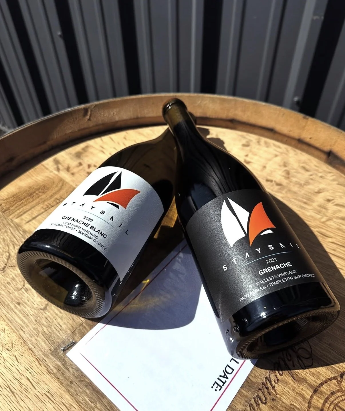 Staysail Cellars Wine tasting