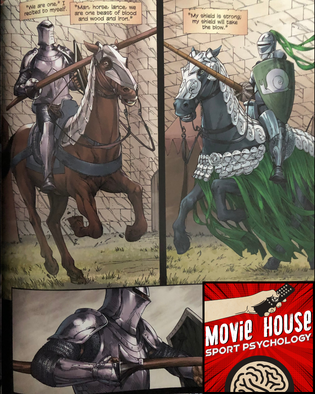 The Mystery Knight (Book) and sport psychology