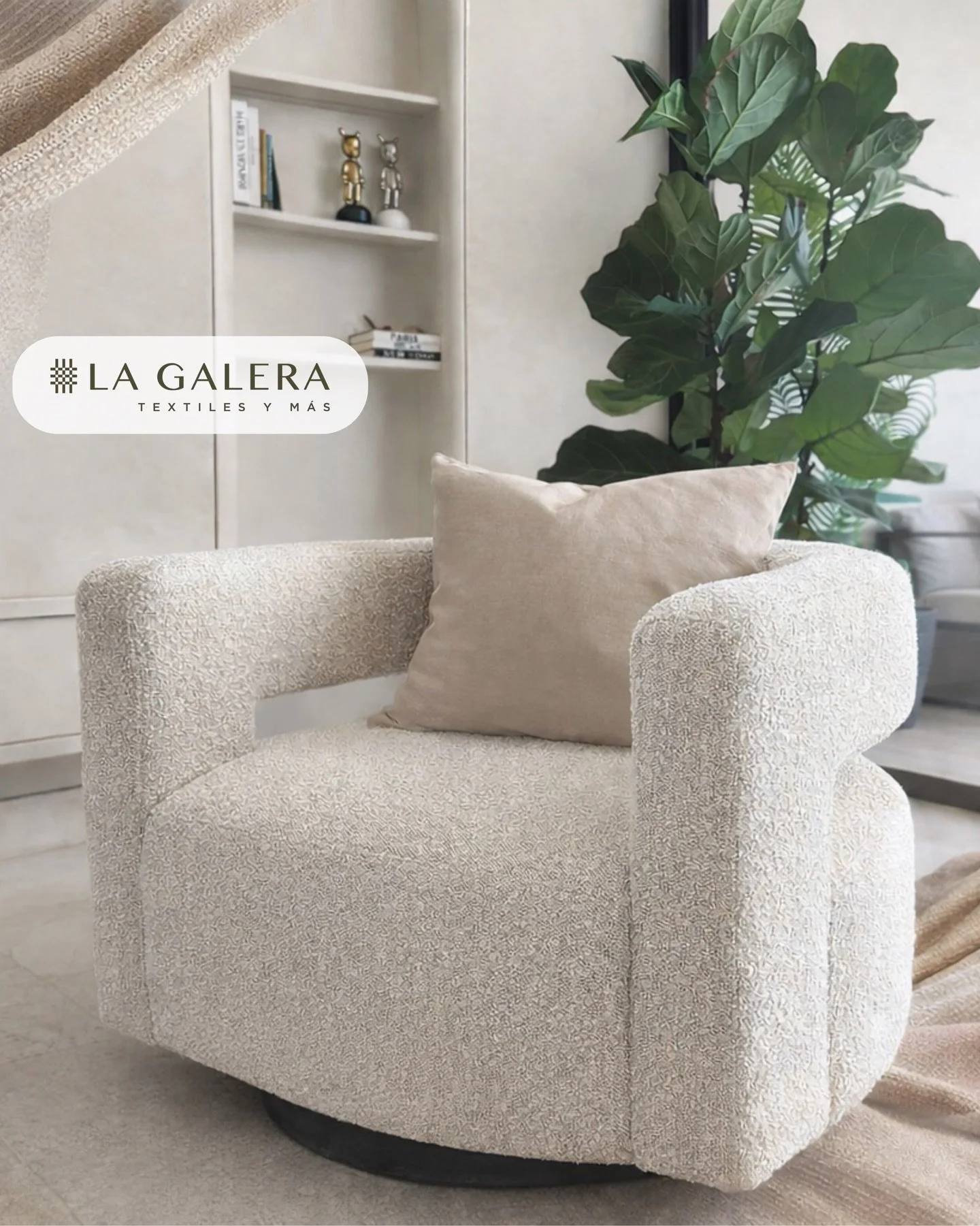 Renueva tus poltronas estilo, calidad, confort y personalidad ✨. 

En La Galera Textiles y M&aacute;s tenemos servicio de tapicer&iacute;a y tambi&eacute;n te asesoramos para elegir la tela ideal seg&uacute;n tu estilo, uso y decoraci&oacute;n 🔍.

D