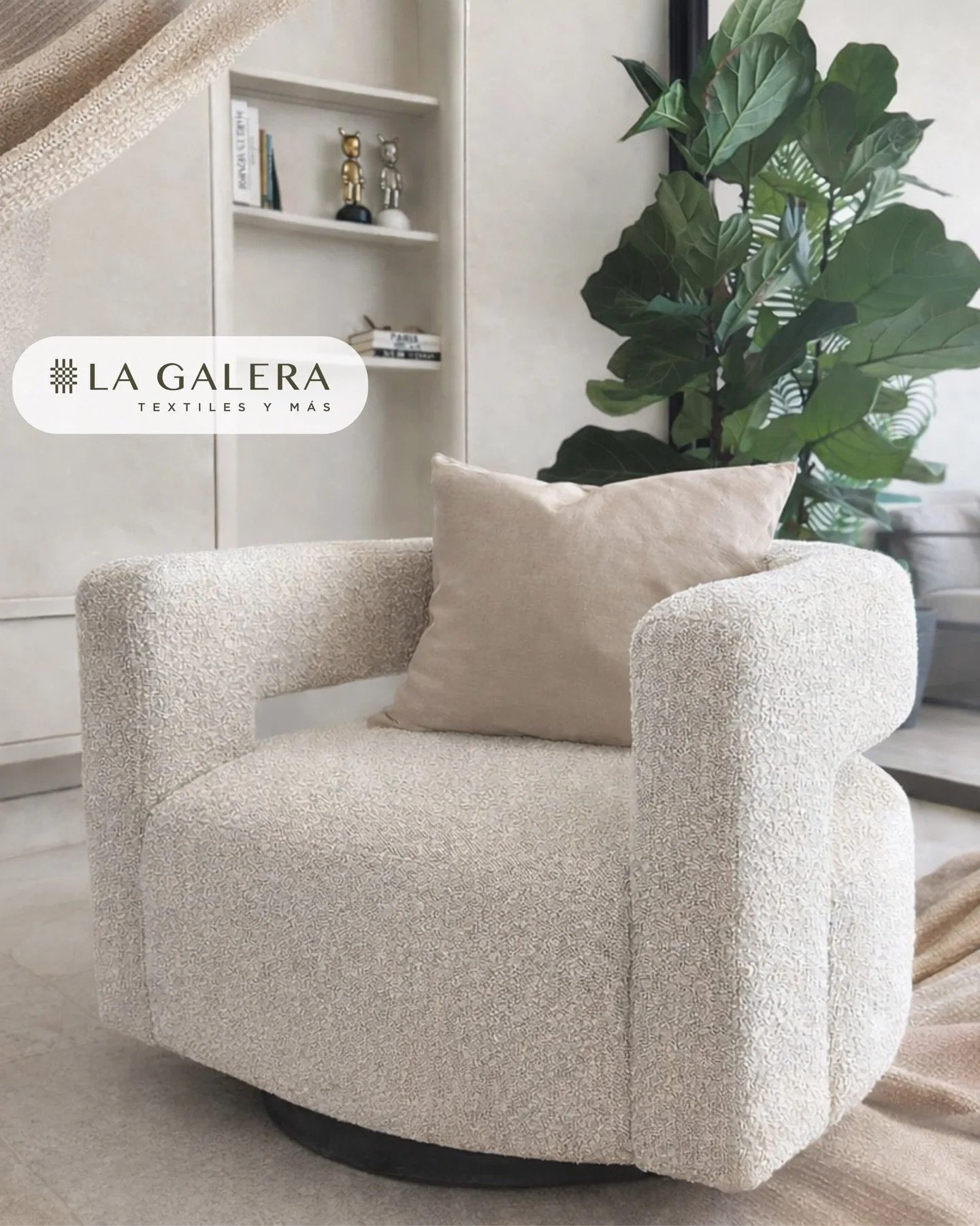 Renueva tus poltronas estilo, calidad, confort y personalidad ✨. 

En La Galera Textiles y M&aacute;s tenemos servicio de tapicer&iacute;a y tambi&eacute;n te asesoramos para elegir la tela ideal seg&uacute;n tu estilo, uso y decoraci&oacute;n 🔍.

D