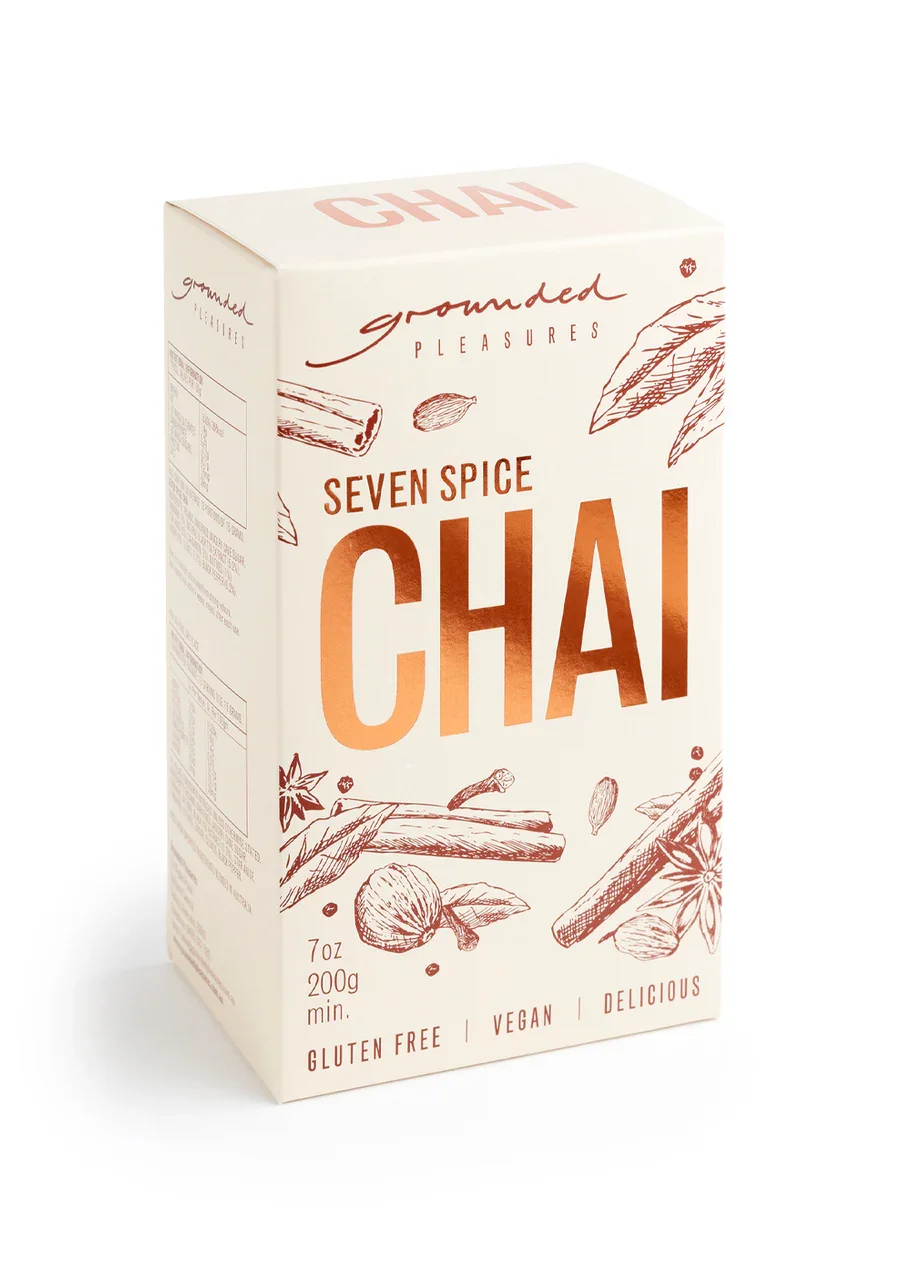Grounded Pleasures 7 Spice Chai 200g box