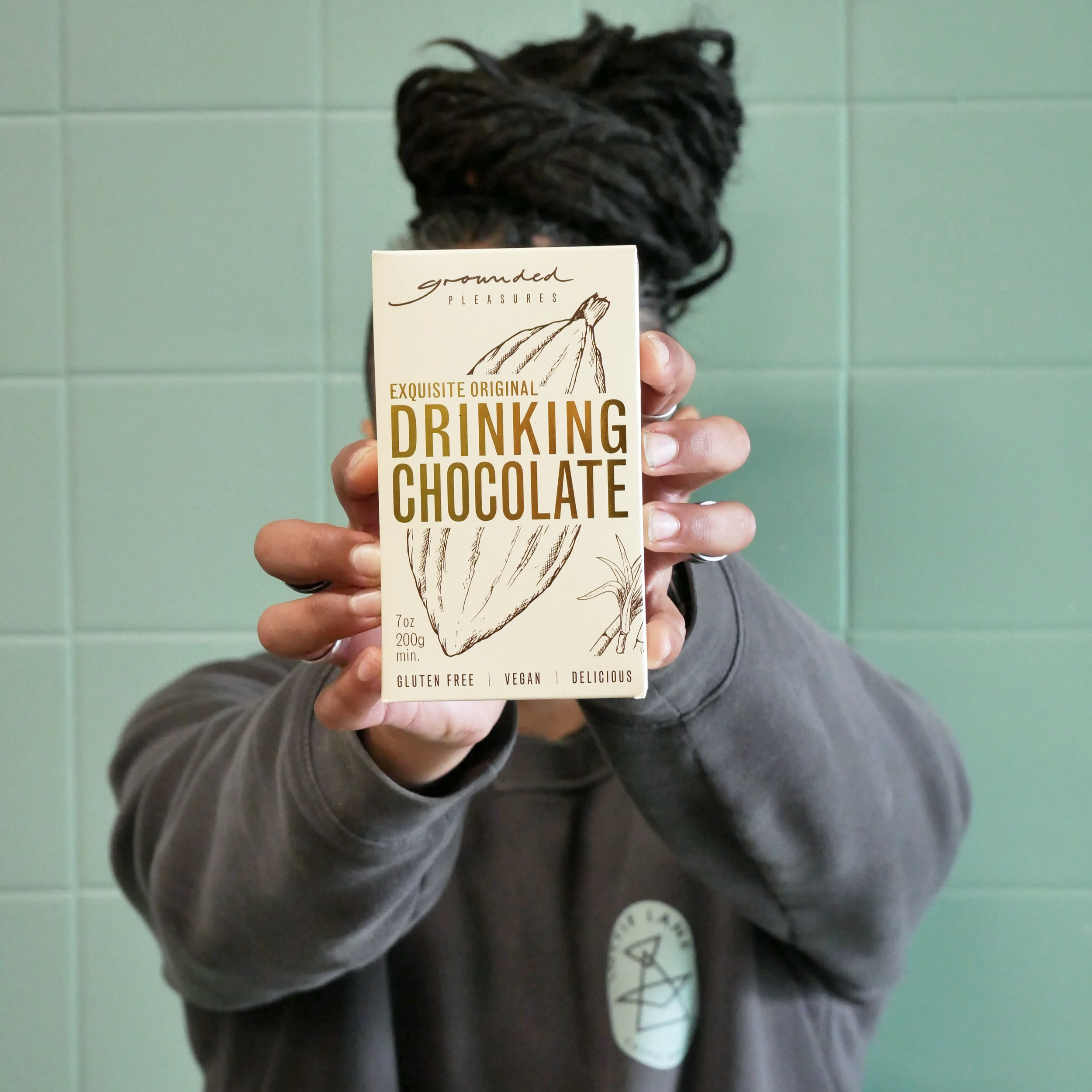 Grounded Pleasures Drinking Chocolate 200g box