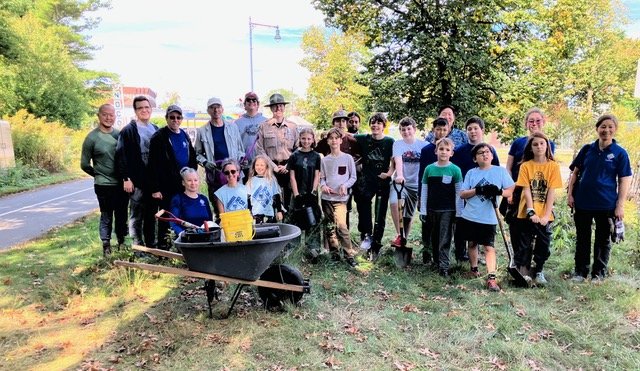 First Pollinator Garden Planting in Cambridge
