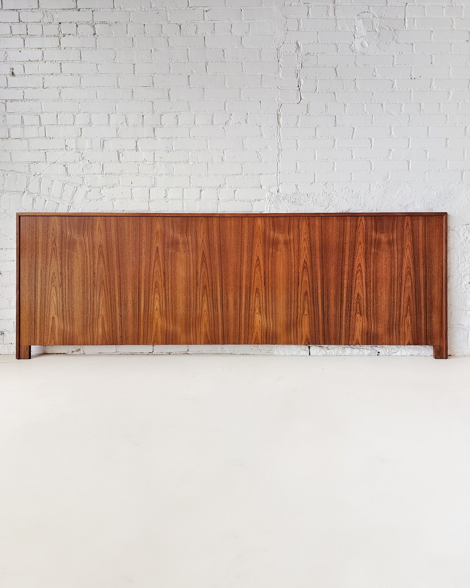 Don’t sleep on it: Our spring sale is going strong—discounts are already applied on the site!
Designed by Arne Vodder and crafted in Denmark by Falster, this headboard is all about quiet luxury! Sitting at 100 inches wide it can accommod