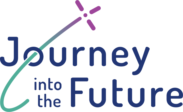 A logo for an online roundtable event