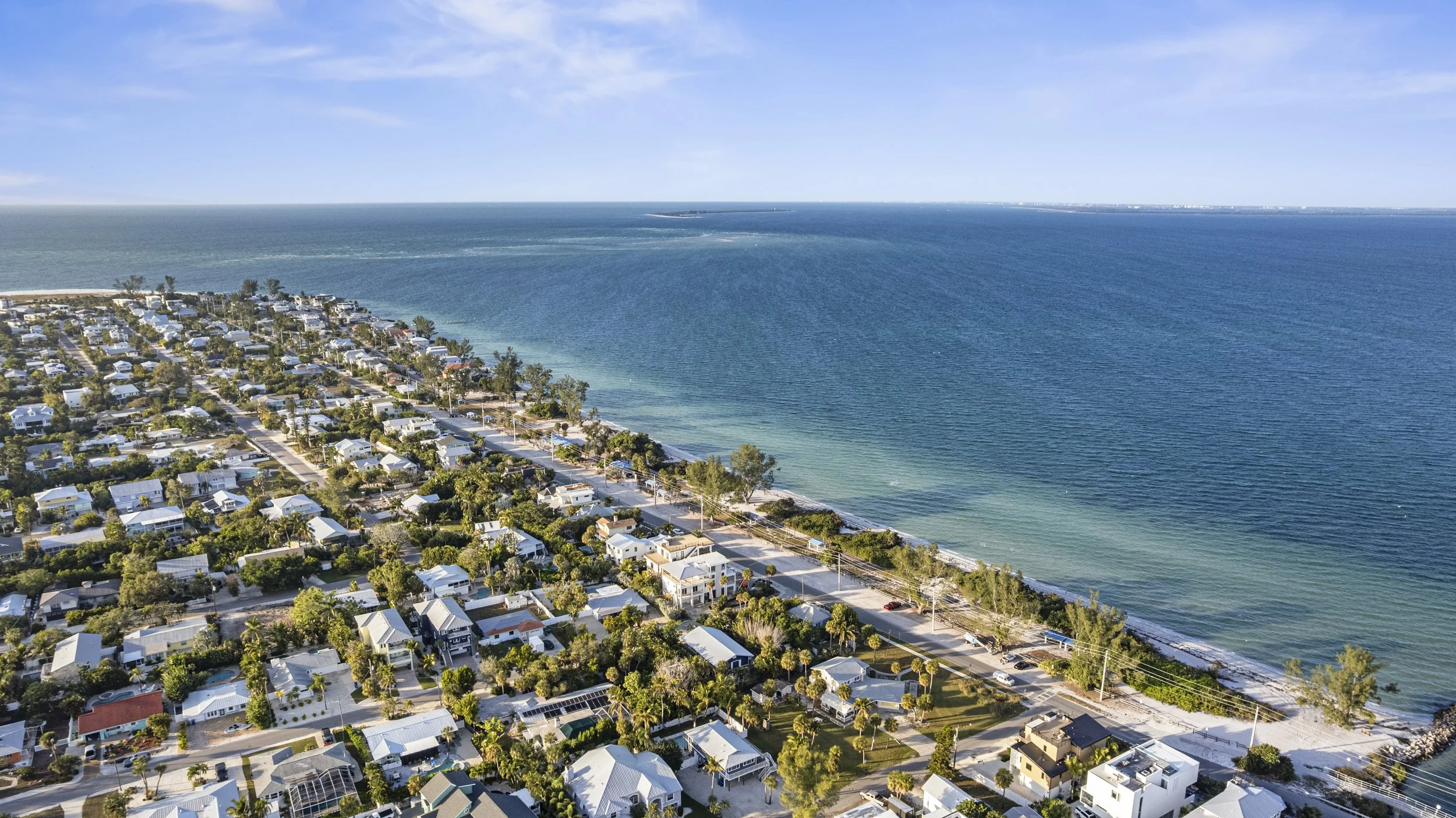 Drone photography of Anna Maria Island