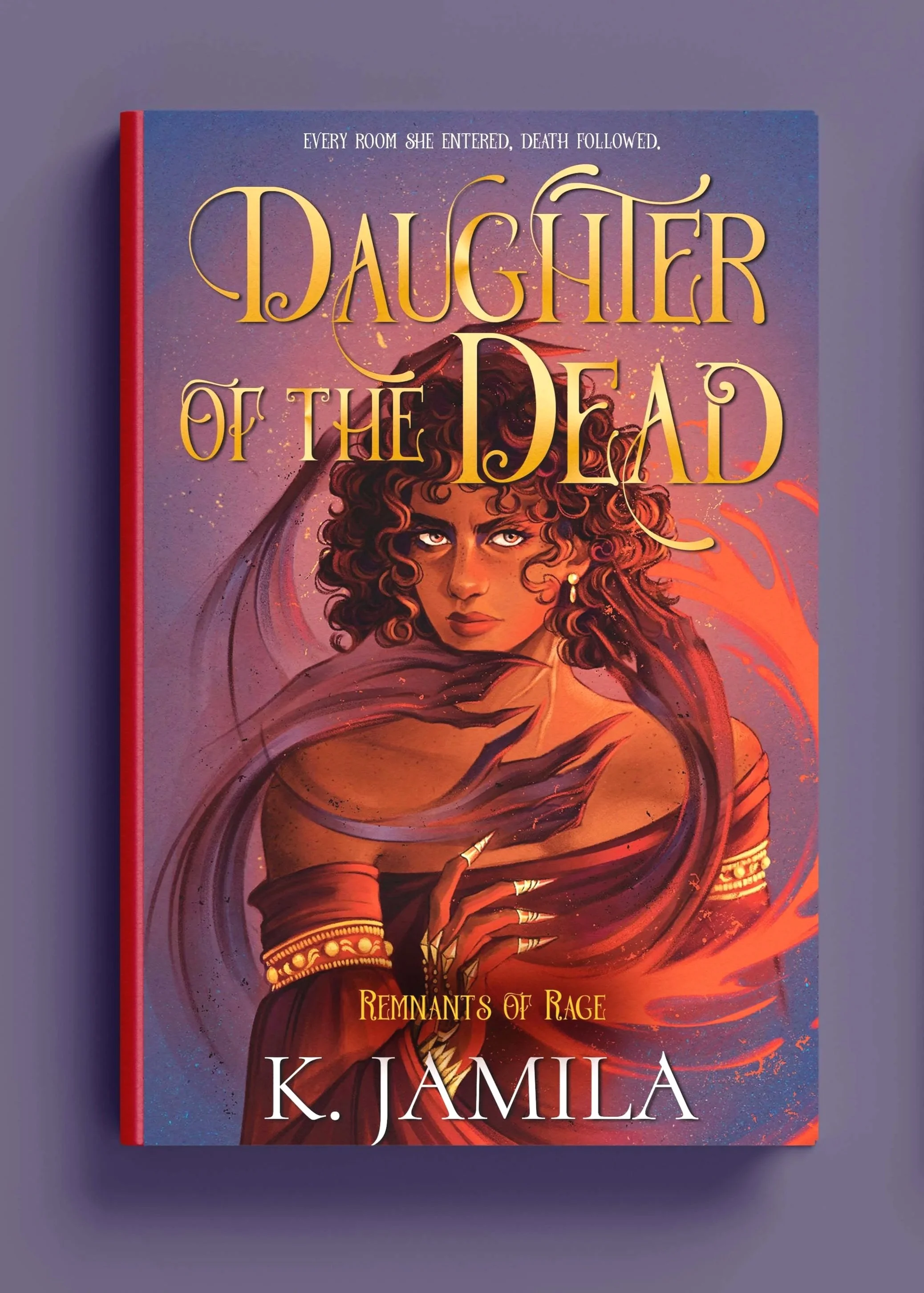 Cover Illustration for Daughter of the Dead by Katie Jamila. Published Sept. 2025