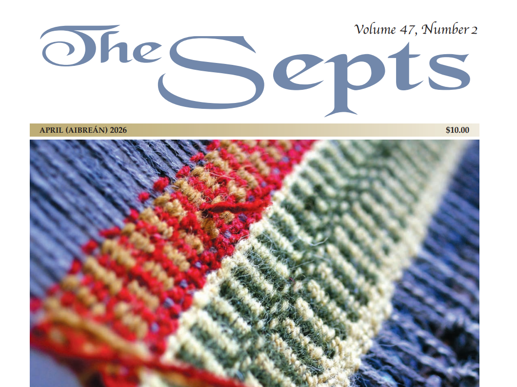 Cover of the Irish Genealogical Society International's journal The Septs April 2026 issue
