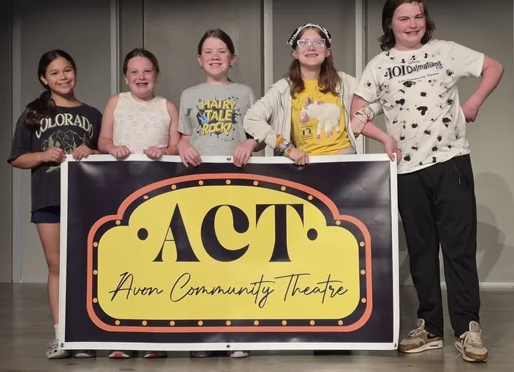 Layla Price, Gracylyn Potter, Cora Jackson, Layla Price, Beatrix White and Teddy Hoffmann, Cast Members of ACT's Production of 101 Dalmatians Kids