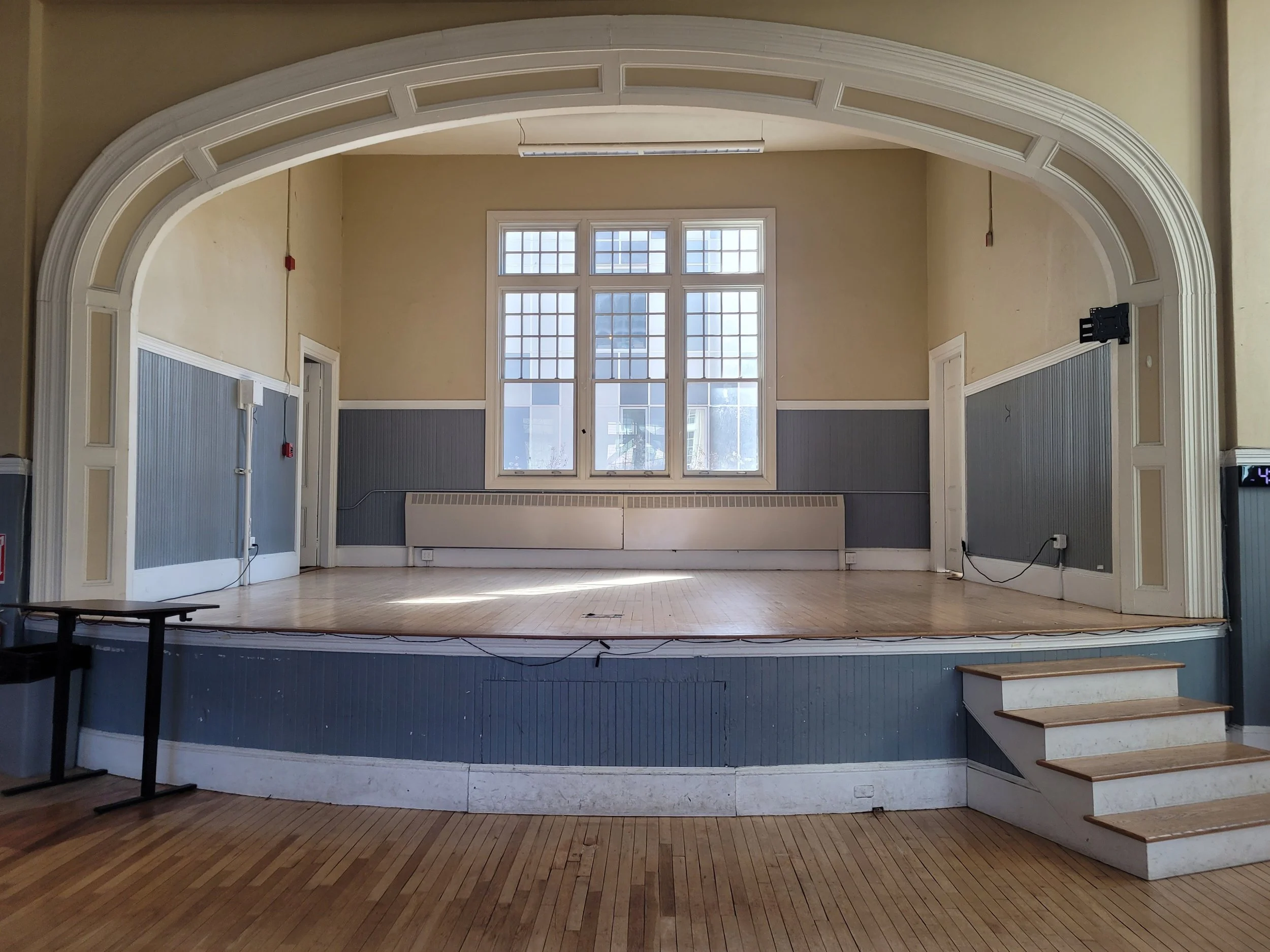 Hannum Hall Stage