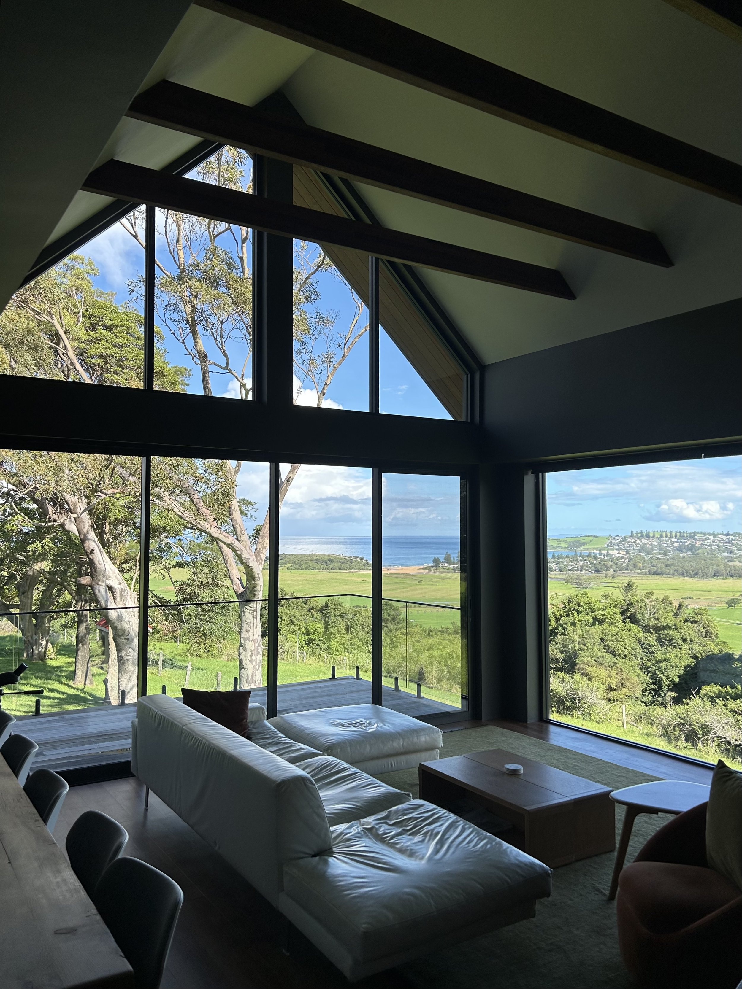 Window Cleaning at residential home in Gerringong NSW