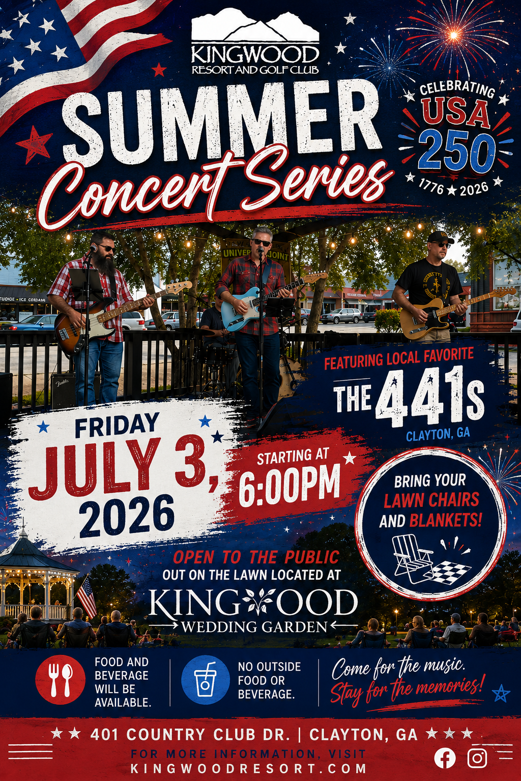 USA 250 Kingwood Summer Concert Series