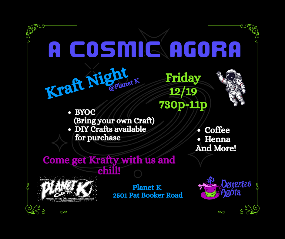 Cosmic Agora
