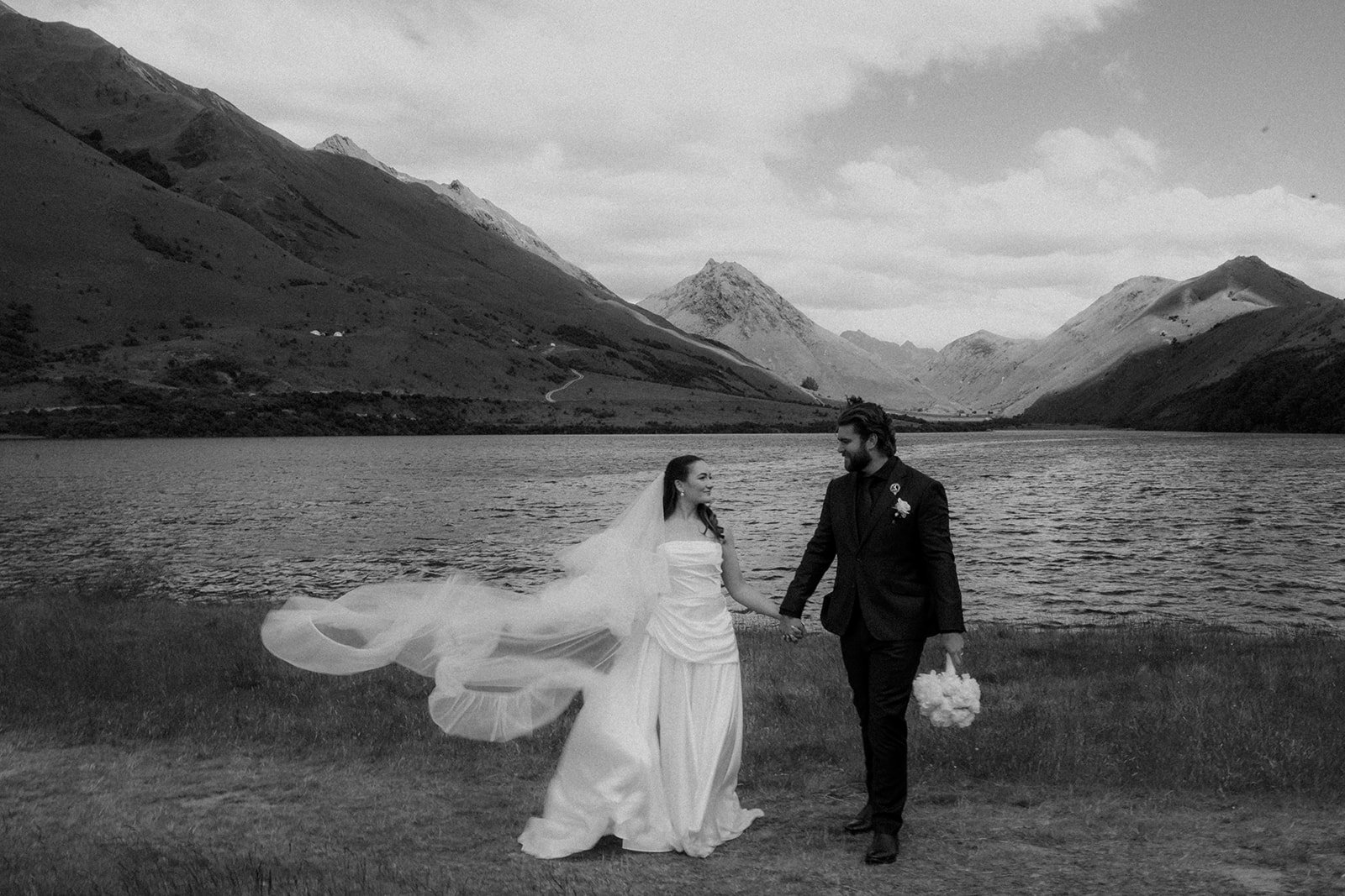 Elopement at Moke Lake, Queenstown