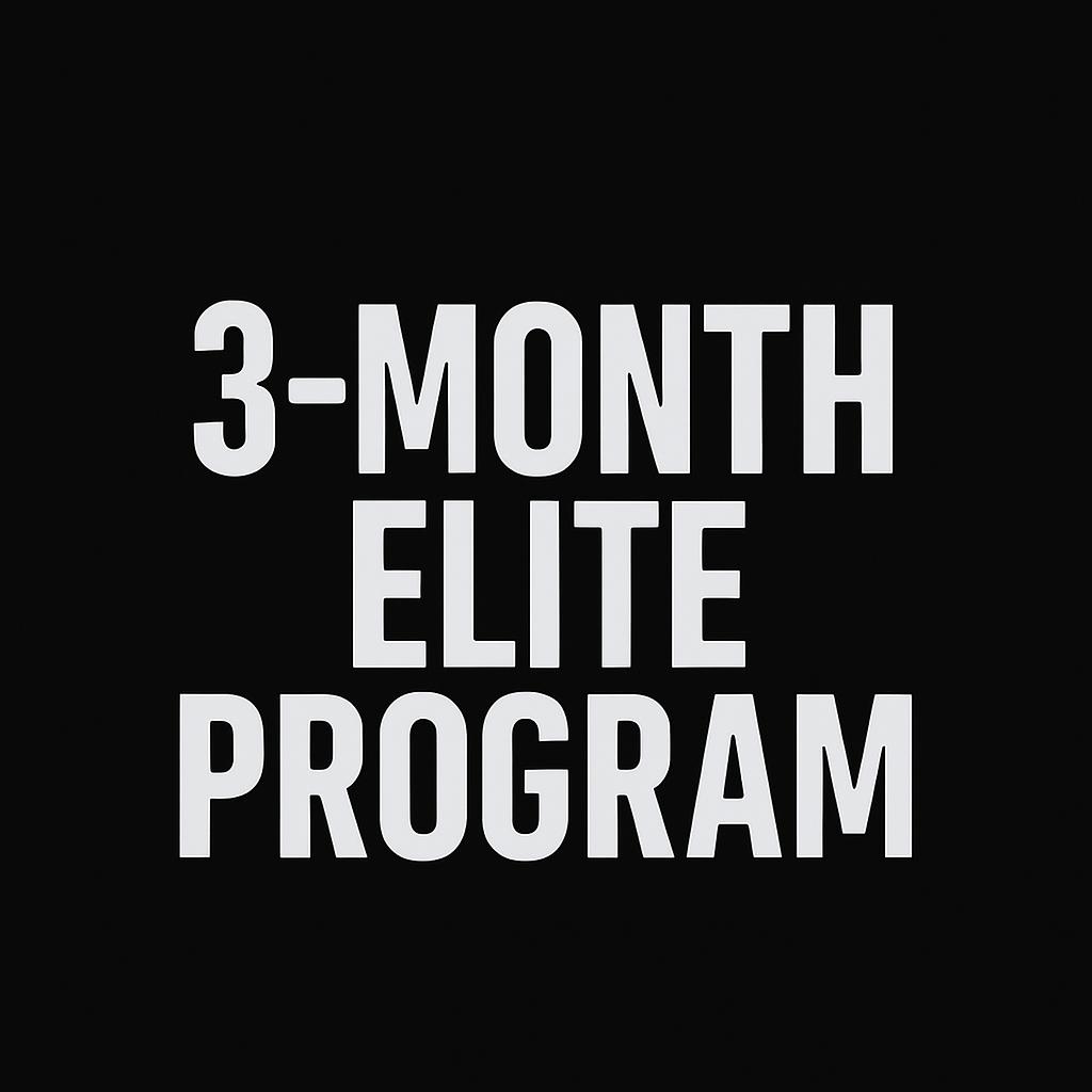 Level 2:  3 Months ELITE Program Package