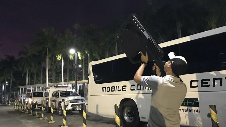  DroneGun Tactical at the 2019 Southeast Asian Games (SEA) Games in the Philippines 