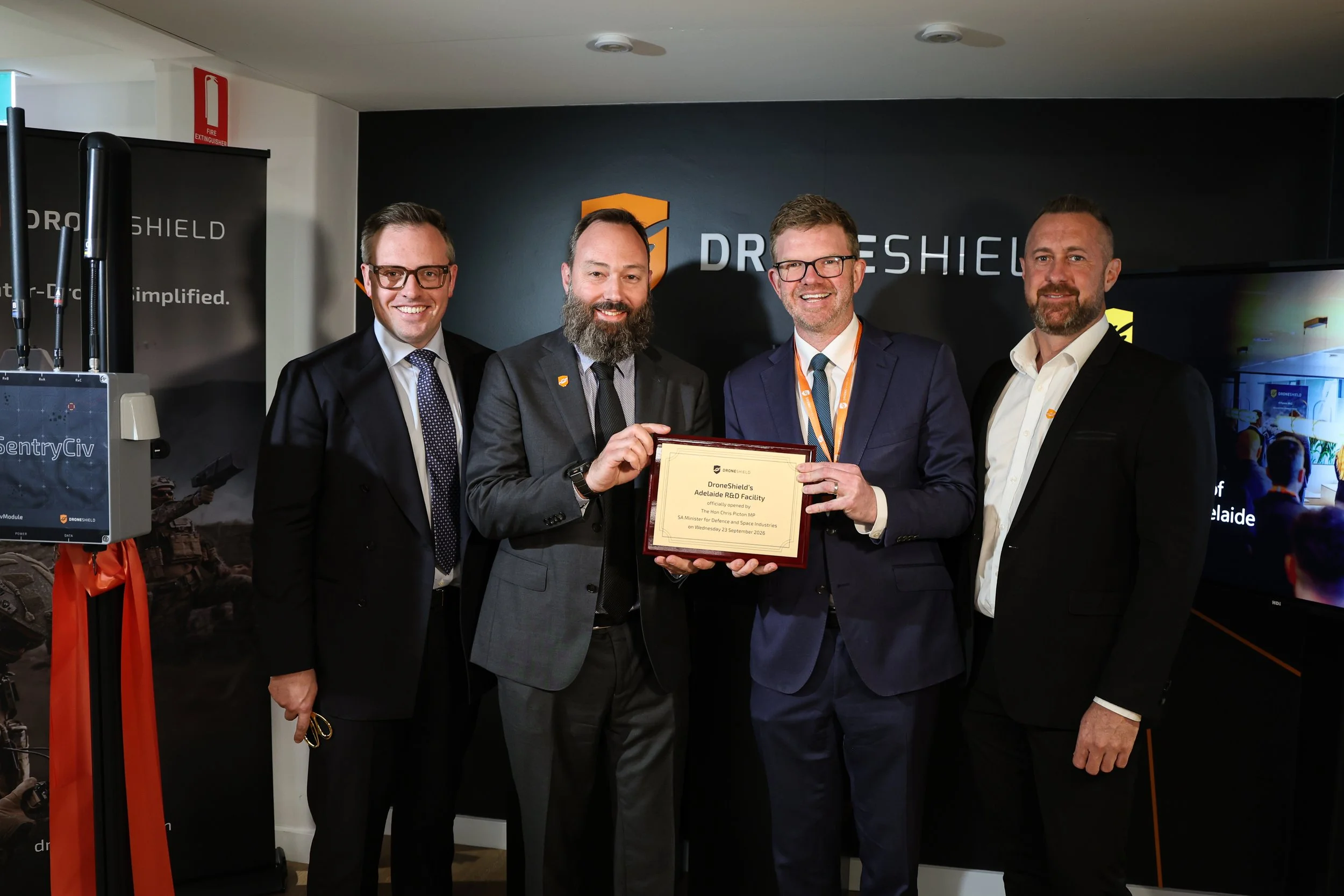 DroneShield Opens Adelaide R&amp;D Hub to Accelerate Next-Generation of Australian Defence Technology