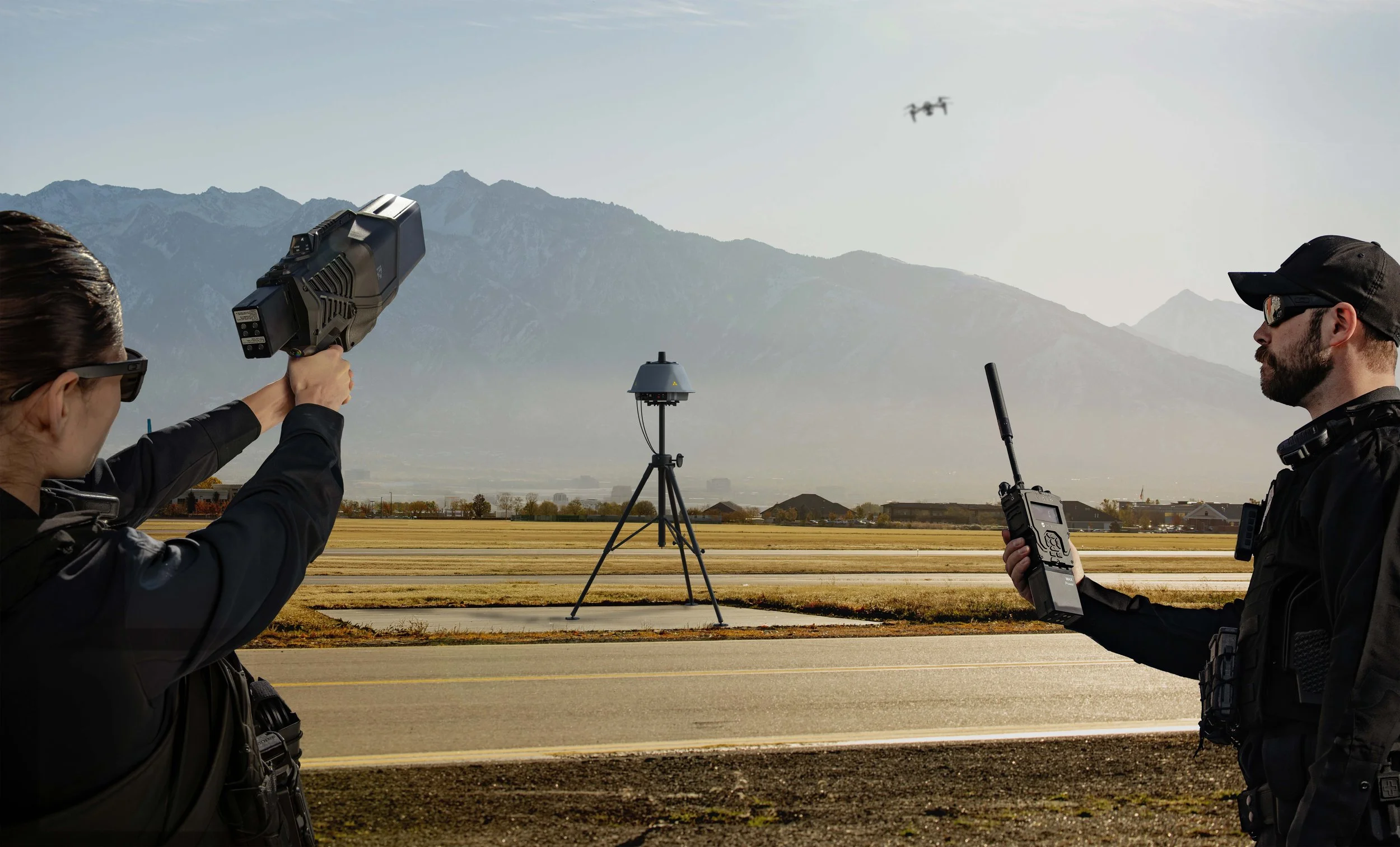 drone signature, RF spectrum, sensor fusion, counter-UAS system