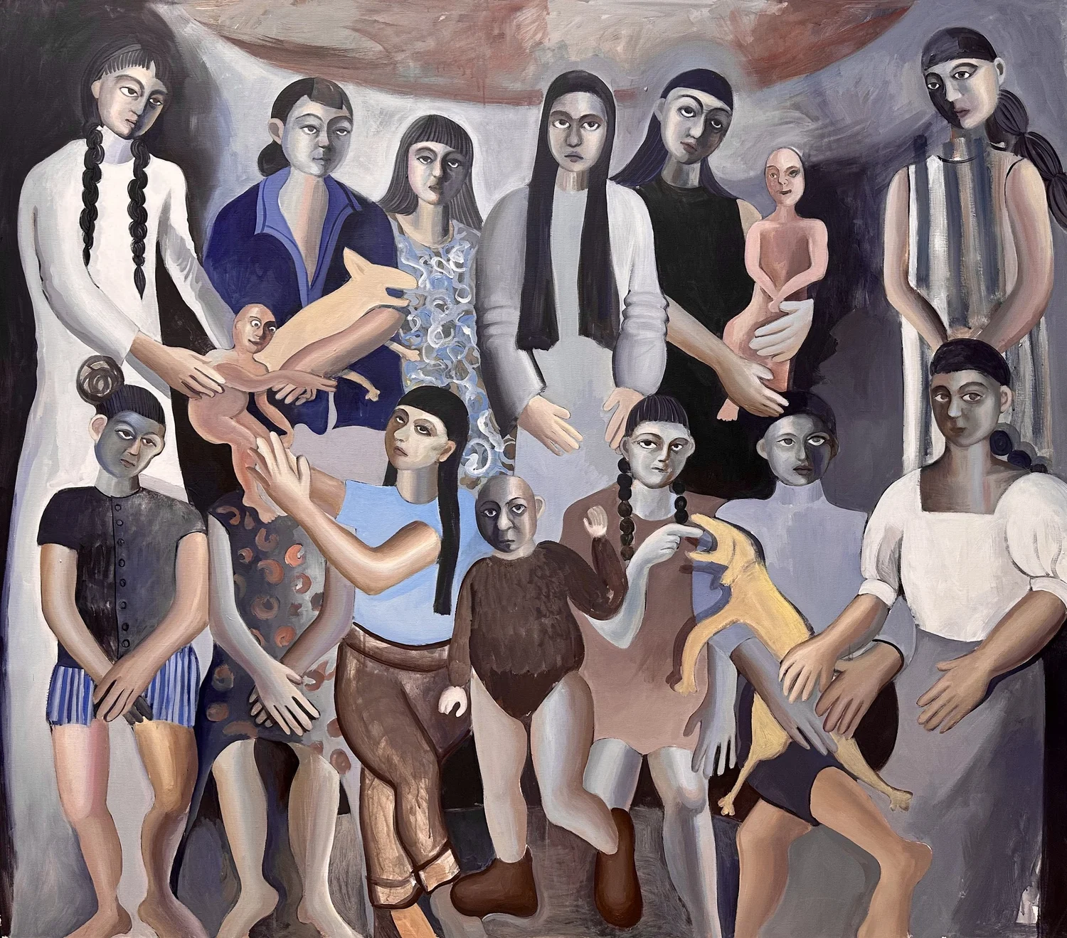 Self Absorbed Family Portrait