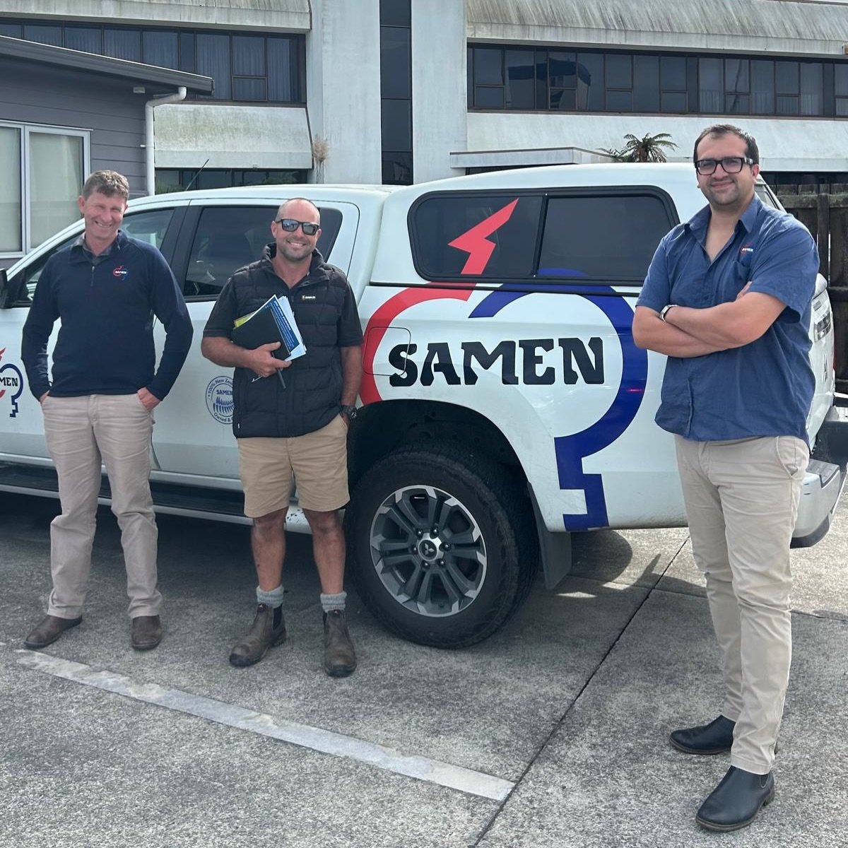 I had a great meeting with Craig and Hamed from Samen yesterday!  Good to catch up with them both and unpack Samen&rsquo;s gNZI index; this index aims to translate overseas bull evaluations into a NZ context and make the data meaningful for Kiwi farm