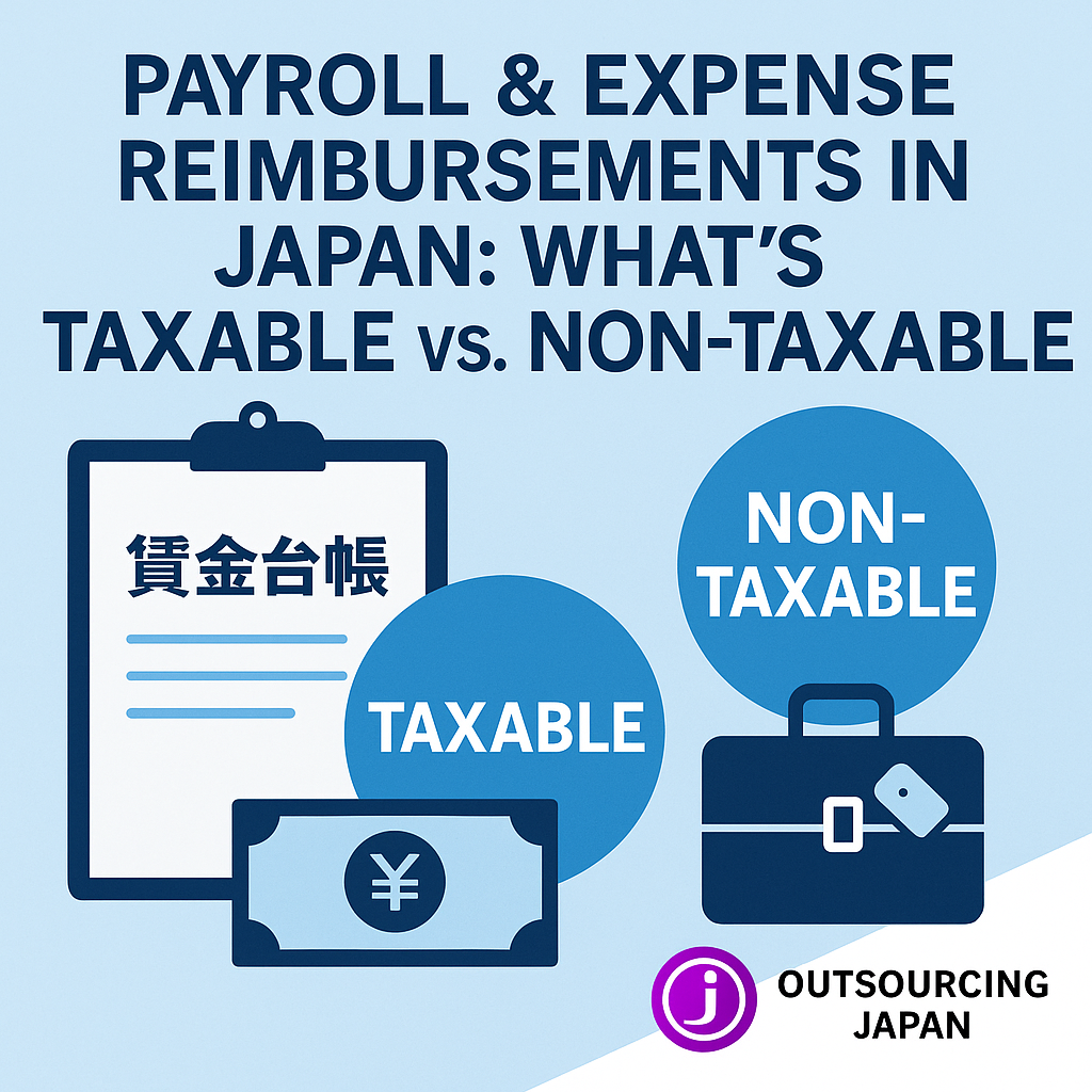 Payroll &amp; Expense Reimbursements in Japan: What’s Taxable vs. Non-taxable