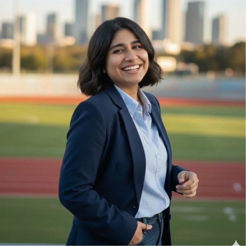 Sports marketing professional portrait