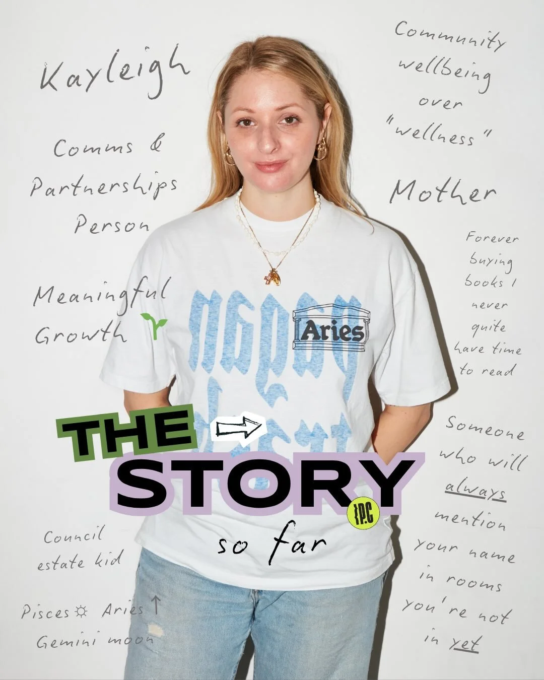 A little re-introduction for the pinned posts 👋
IP.C is coming up to five years of being so I&rsquo;ve been feeling super reflective, hence the poem gang (a reminder to make more time for those morning pages 📝) I still feel like I&rsquo;m just gett