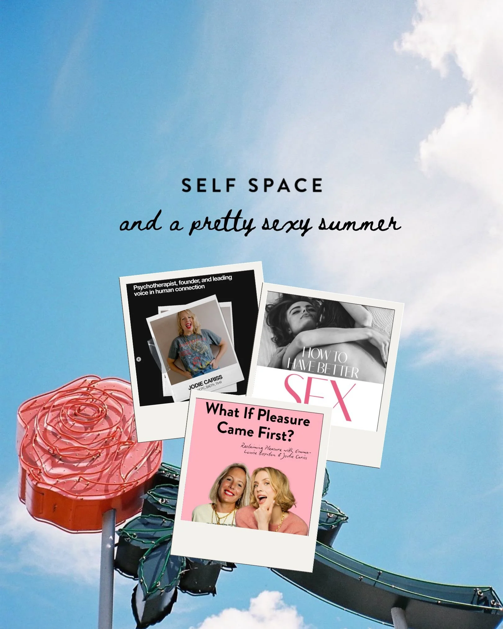 What you want to be known for is built in conversations 👄 (Aka the other kind of yapping that I&rsquo;m really here for)
We&rsquo;ve been talking a lot about sex @theselfspace theselfspace this summer, because it matters, culturally, collectively. 
