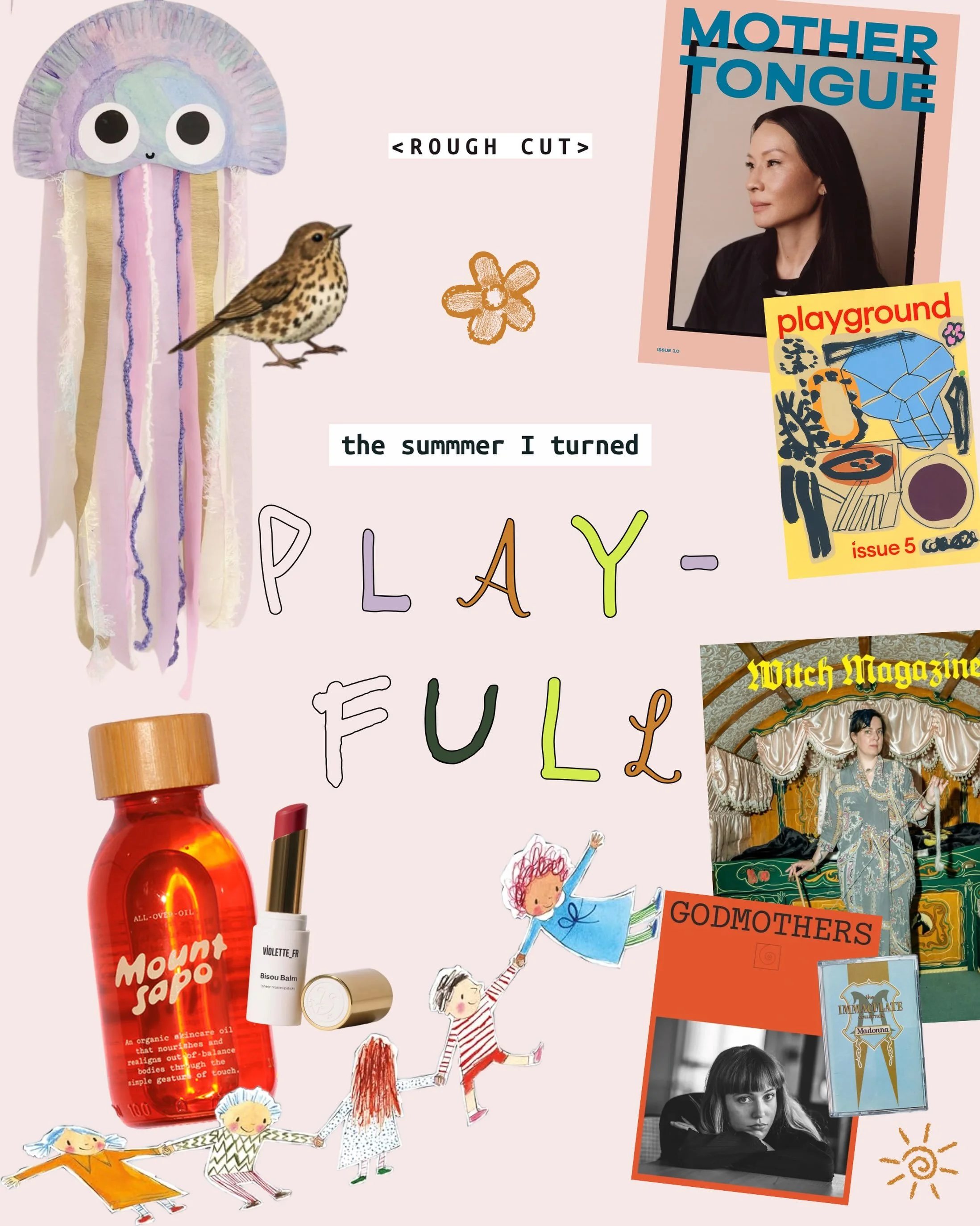 Girlhooding hard r.n. BRB 🎀 Played offline a lot this summer and loved it. I know lots of you have too.  What&rsquo;s been your fave? Here&rsquo;s a few of mine from this week&rsquo;s newsletter. (1) @witch.magazine , feminist mag redefining what it