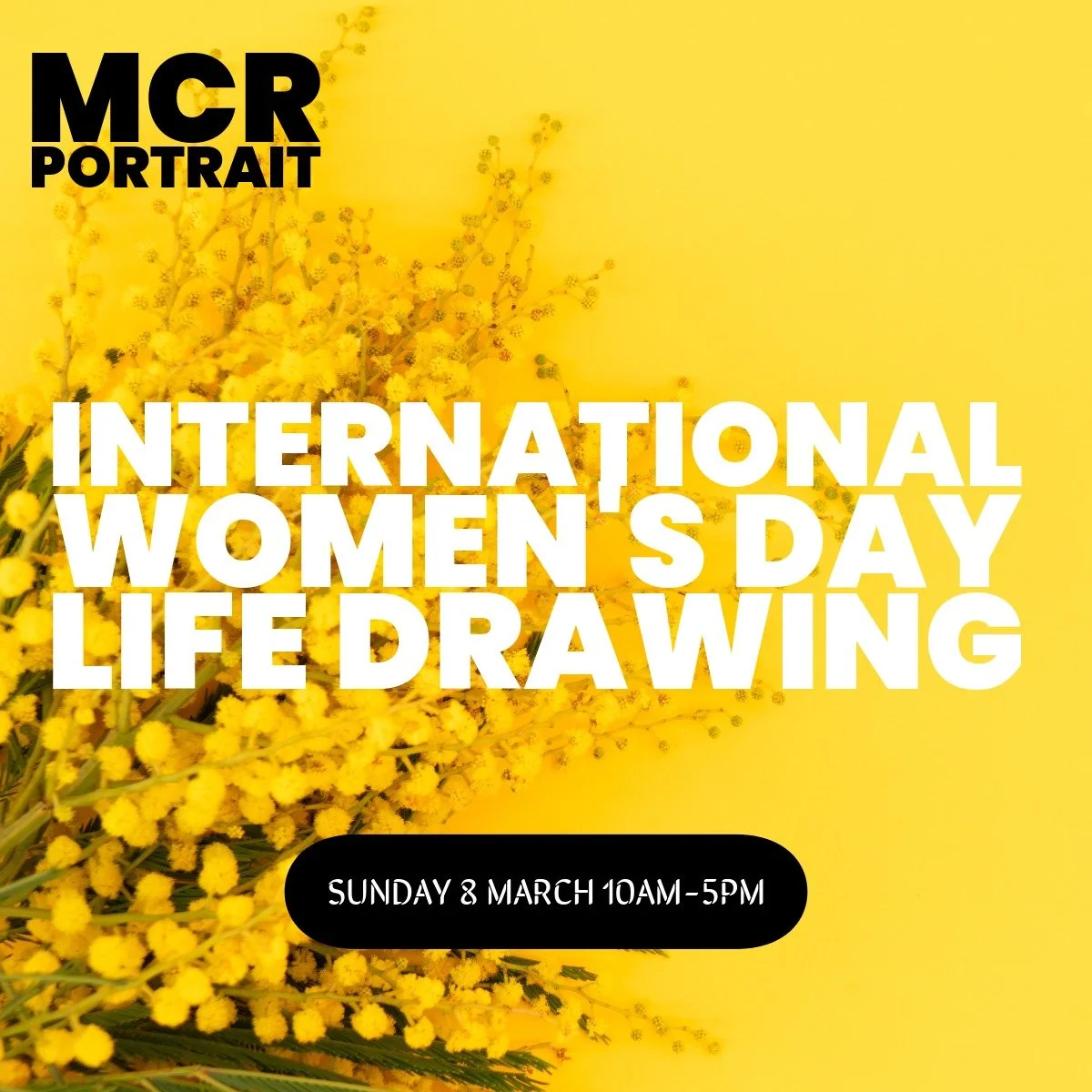 Sunday 8 March 10am-5pm (£10 donation)