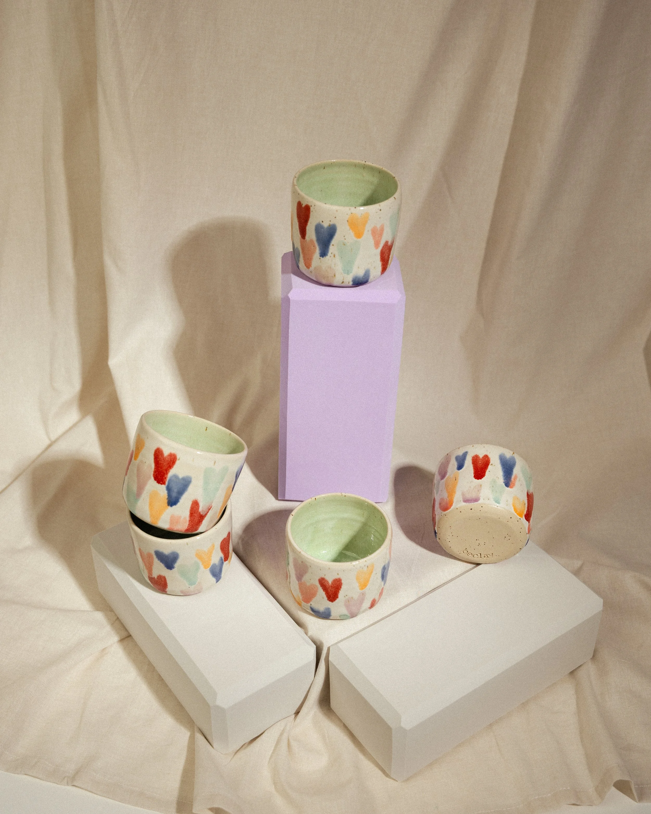 Beclay Melted Heart Cup