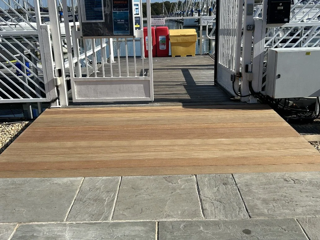 hardwood decking