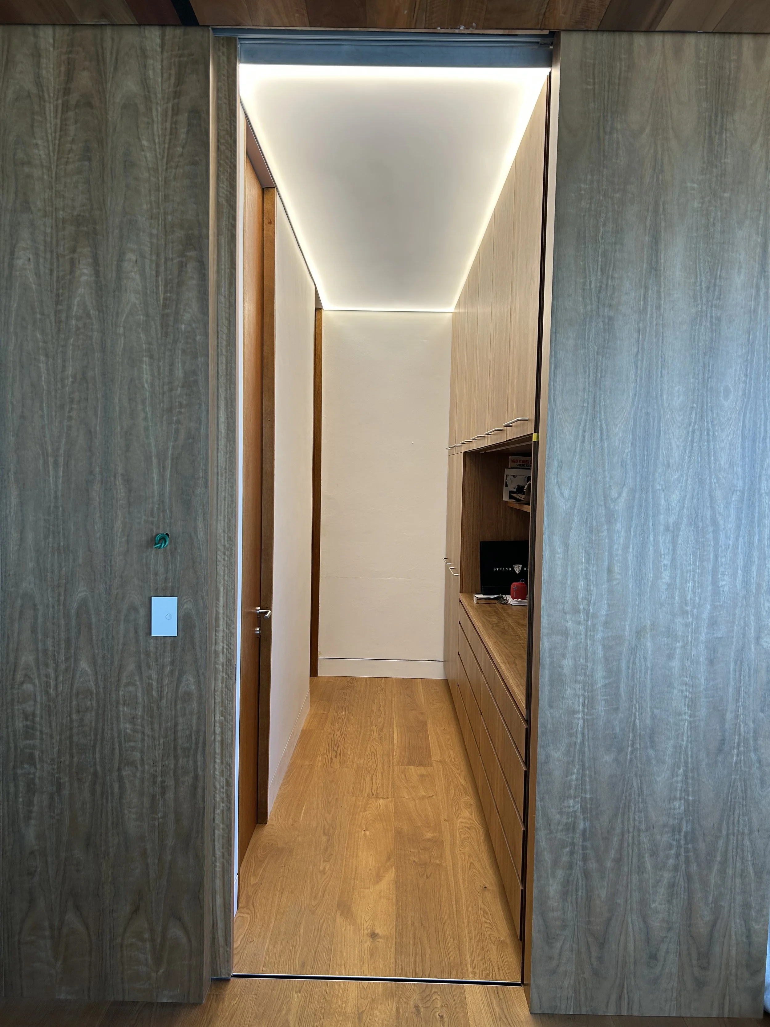 Wardrobe Large Rectangular Shape Custom Bespoke LED Lighting Stretch Diffuser Ceiling