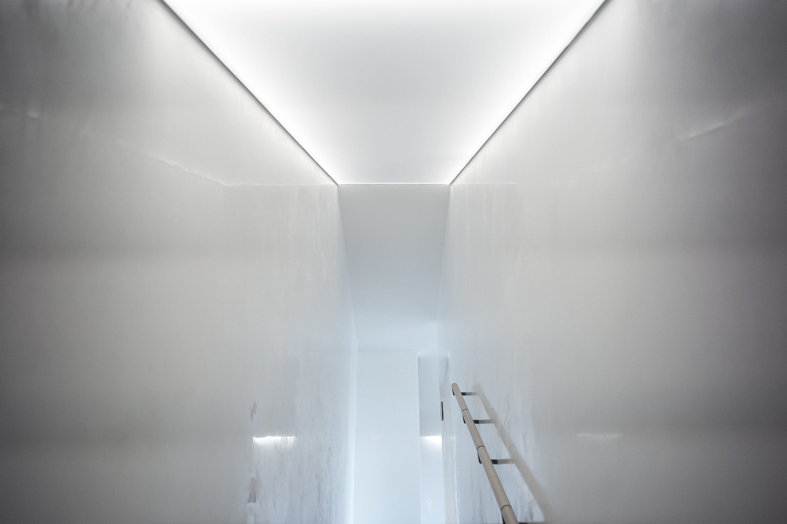 Staircase Large Shape Custom Bespoke LED Lighting Stretch Diffuser Ceiling