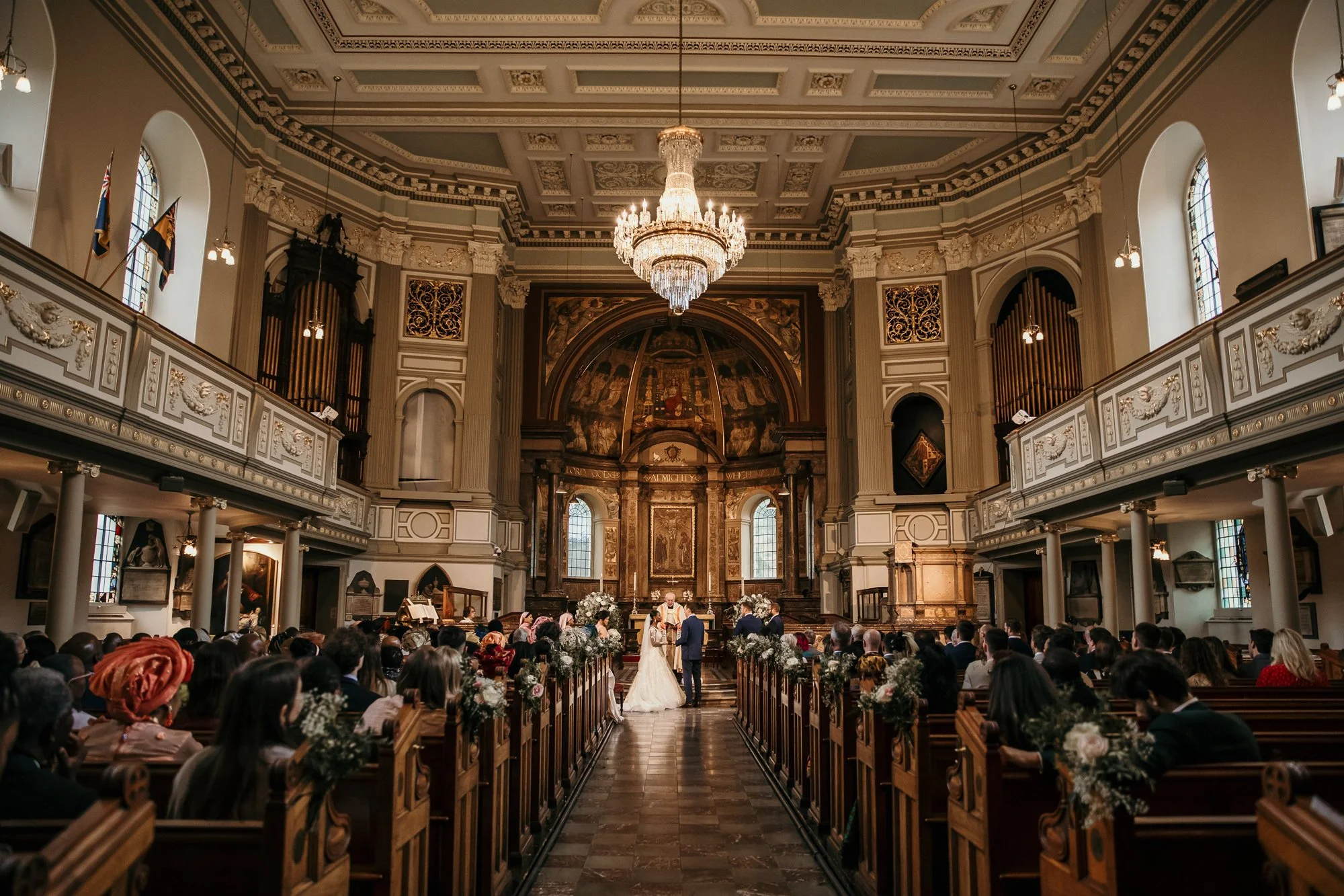St Marylebone Parish Church wedding photographer London