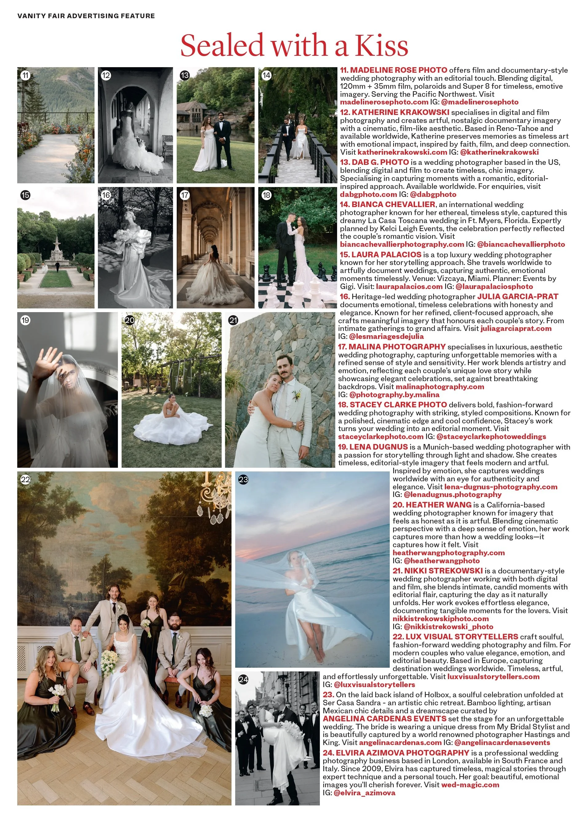 Vanity Fair Wedding Photographer London